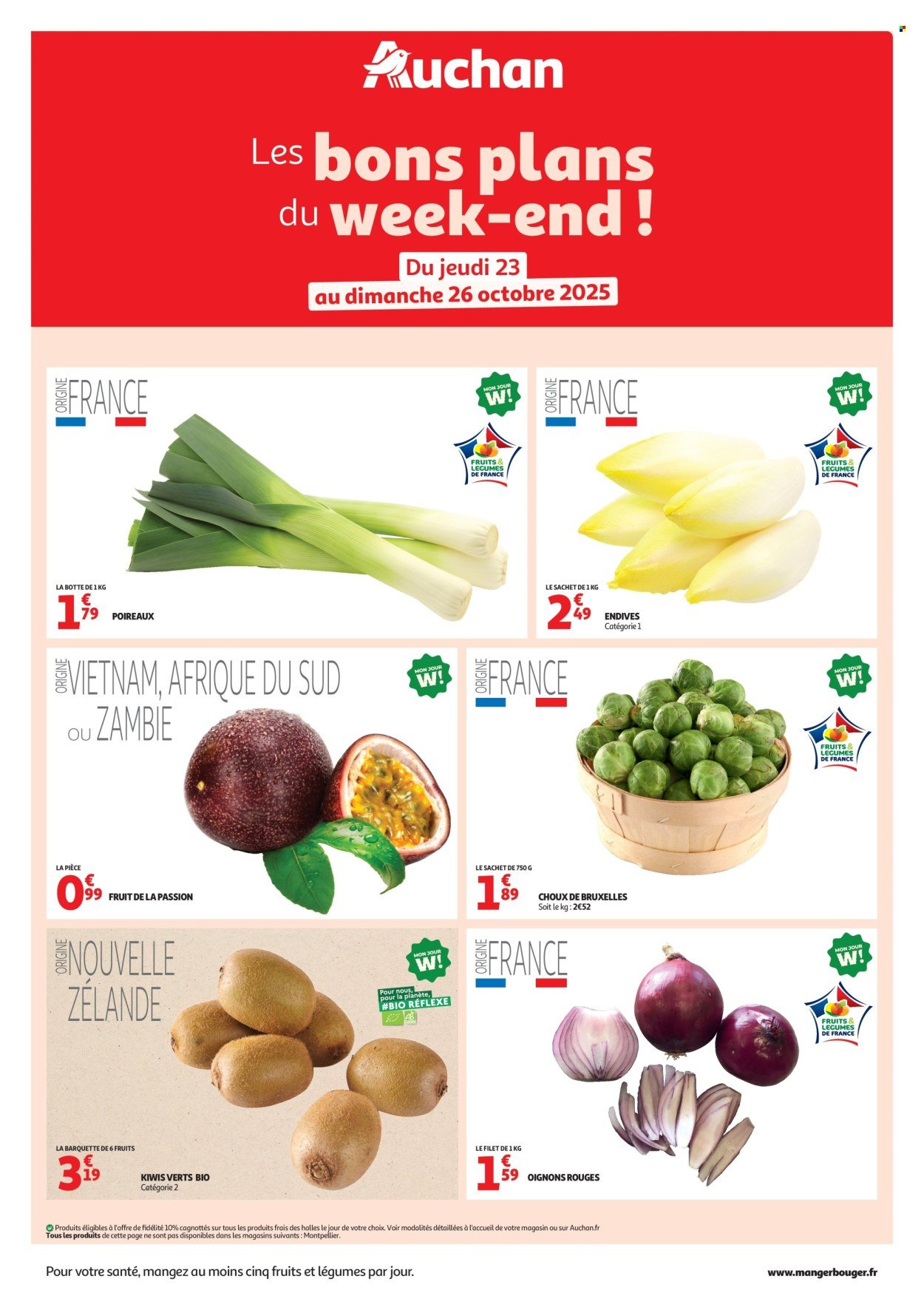 Catalogue AUCHAN - Les bons plans du week-end dans votre hyper !