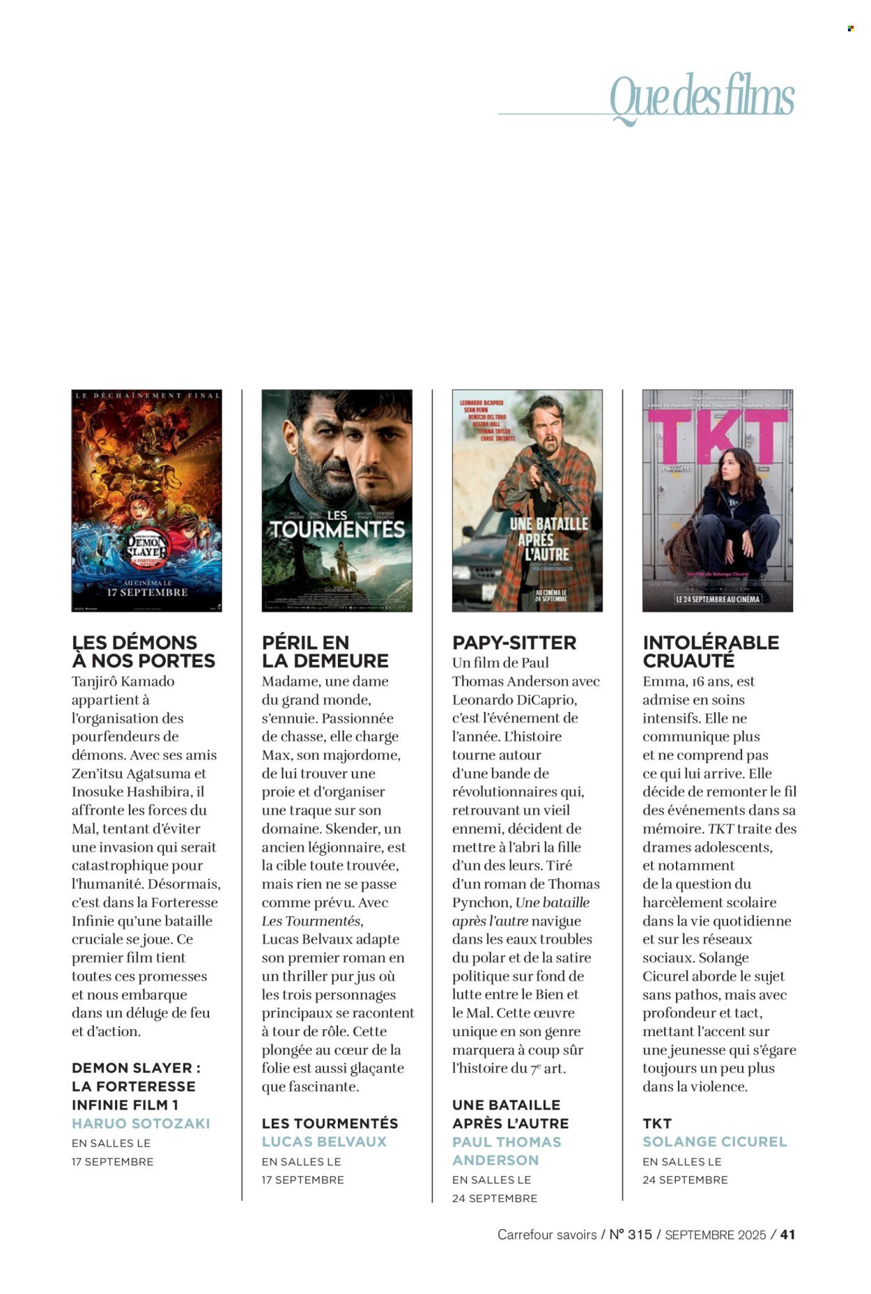 Catalogue CARREFOUR - A CHACUN SA CULTURE (2025-09-01 - 2025-09-30)