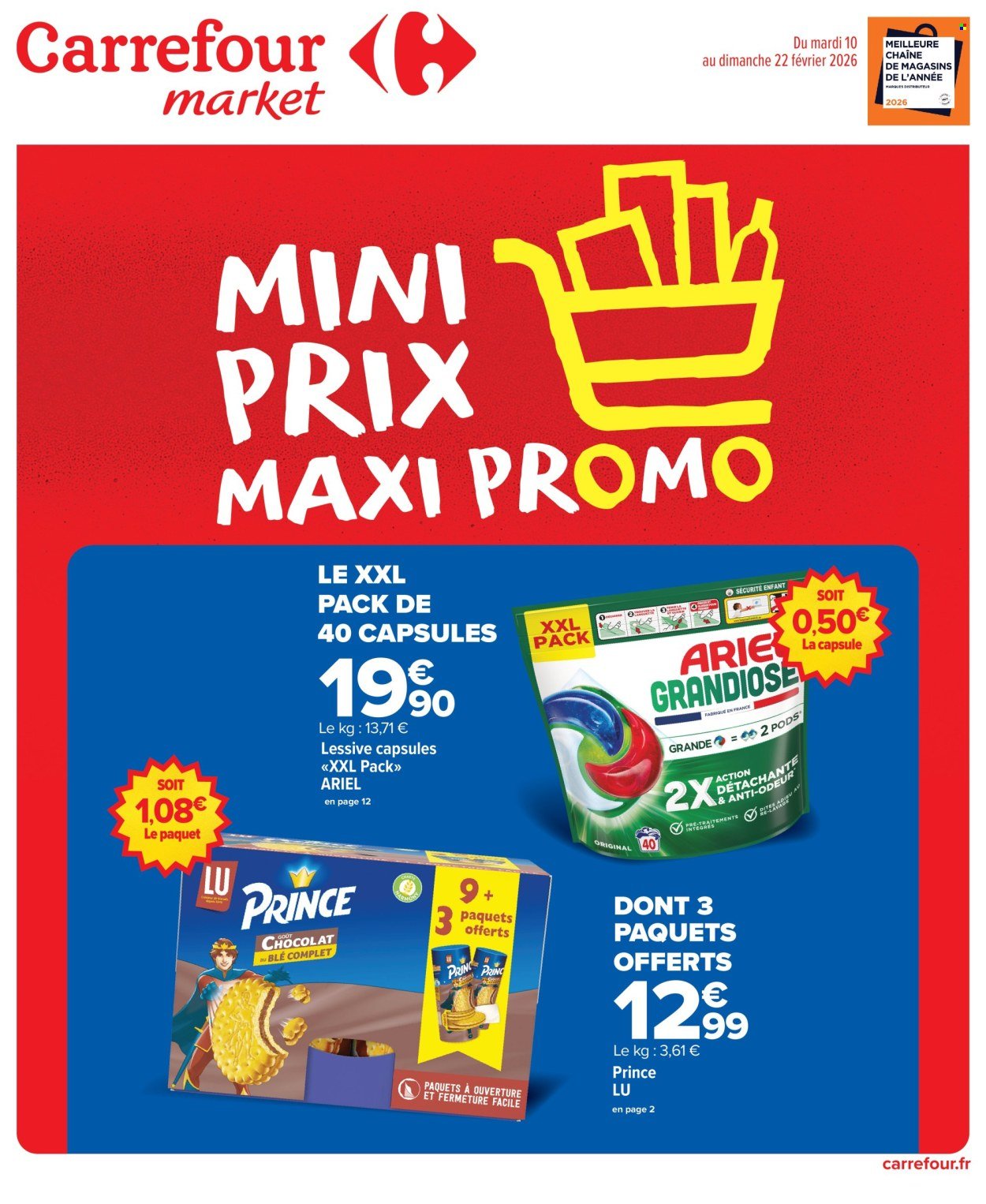 Catalogue CARREFOUR MARKET - MINI PRIX MAXI PROMO