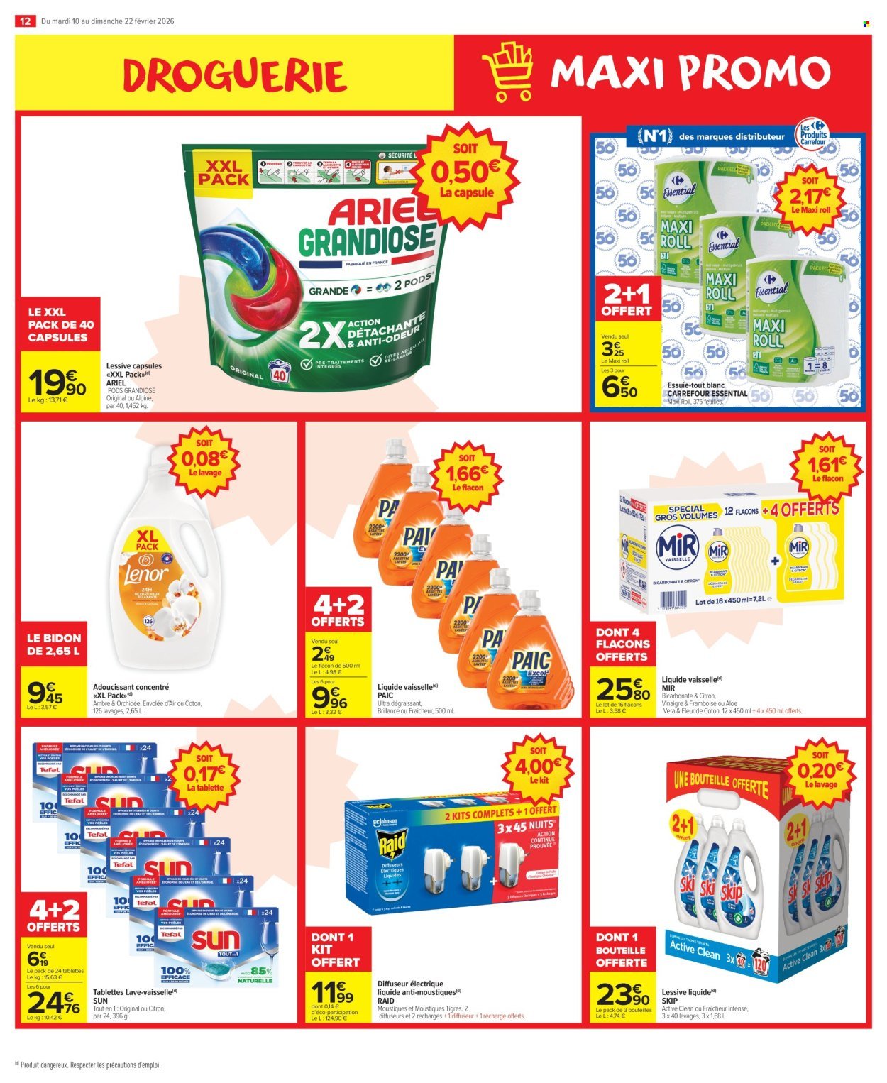 Catalogue CARREFOUR MARKET - MINI PRIX MAXI PROMO