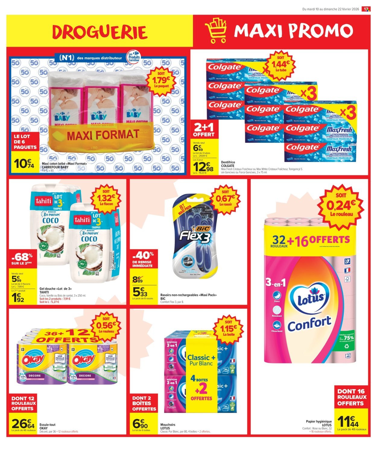 Catalogue CARREFOUR MARKET - MINI PRIX MAXI PROMO