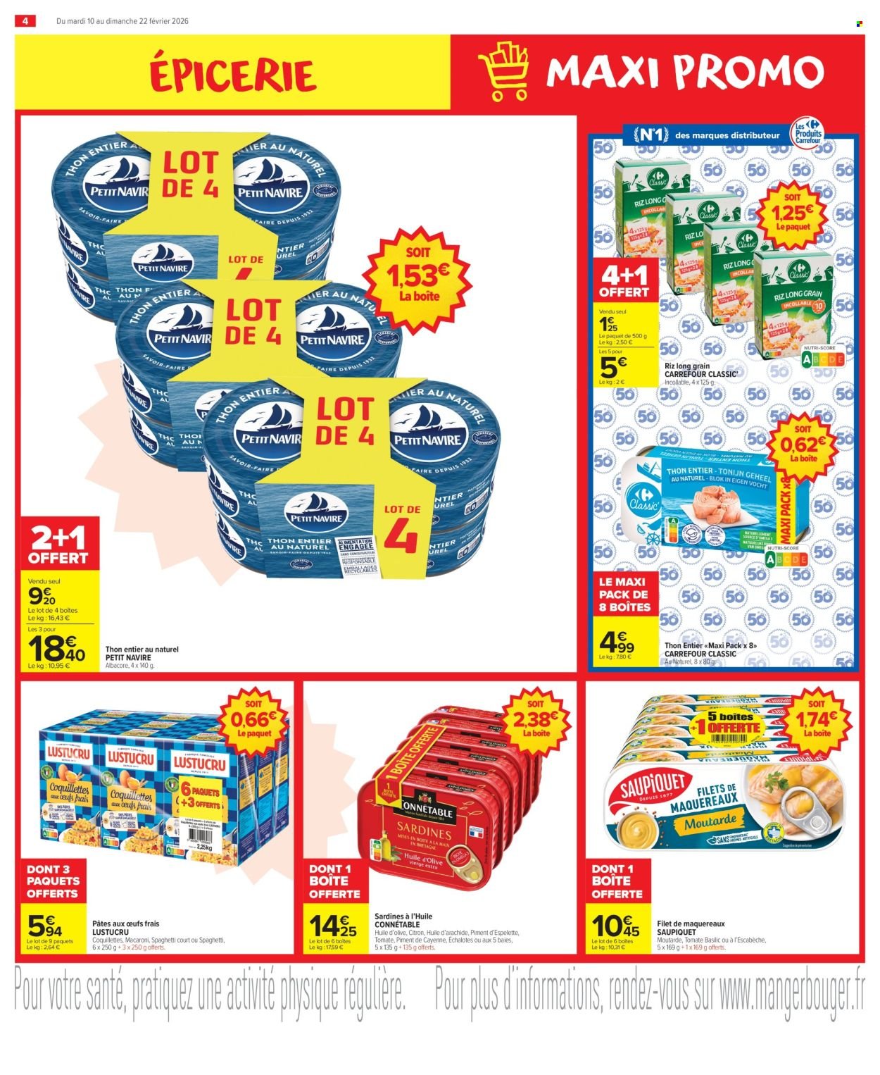 Catalogue CARREFOUR MARKET - MINI PRIX MAXI PROMO