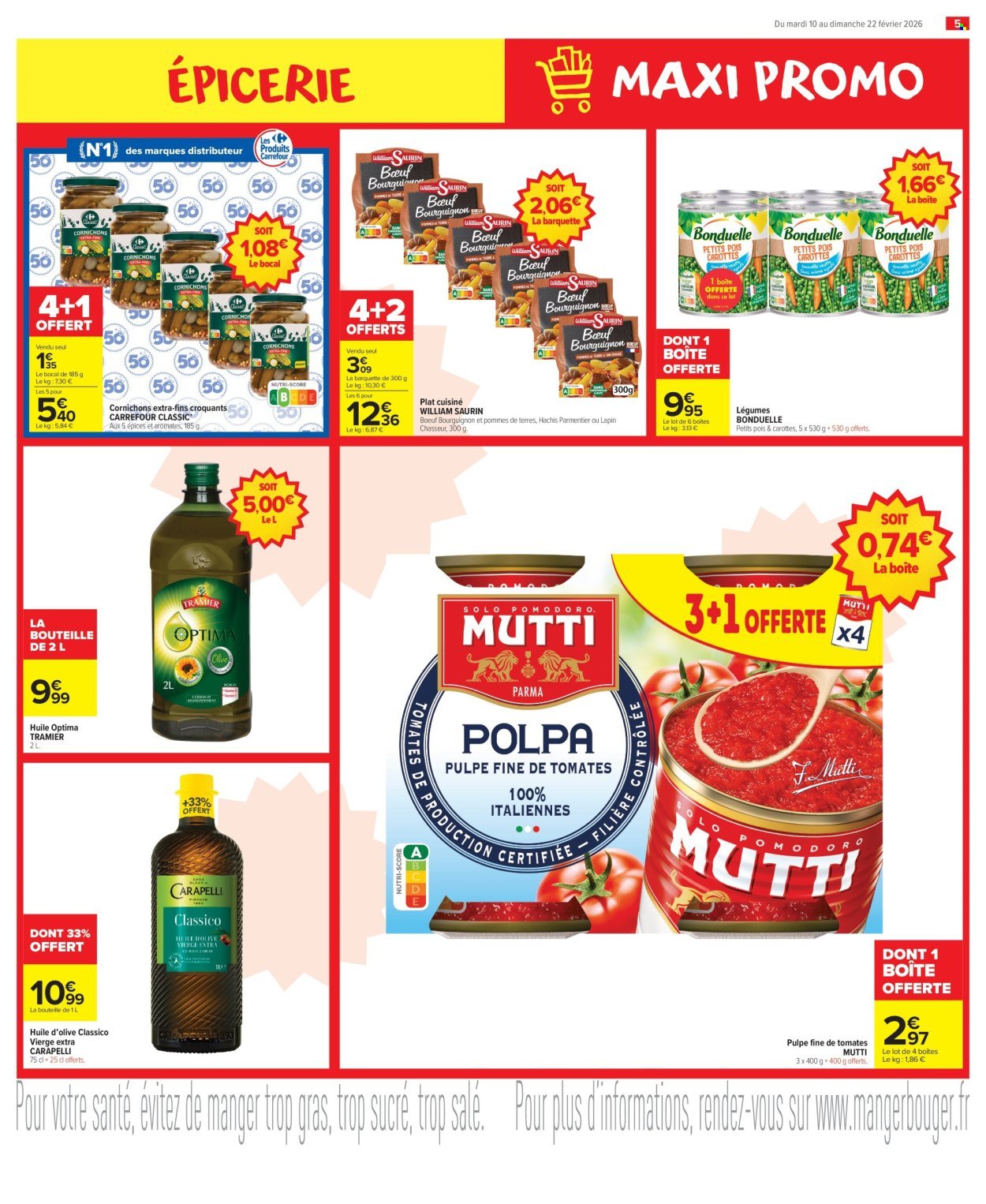 Catalogue CARREFOUR MARKET - MINI PRIX MAXI PROMO