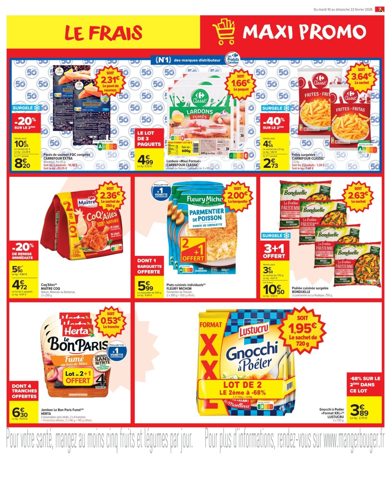 Catalogue CARREFOUR MARKET - MINI PRIX MAXI PROMO