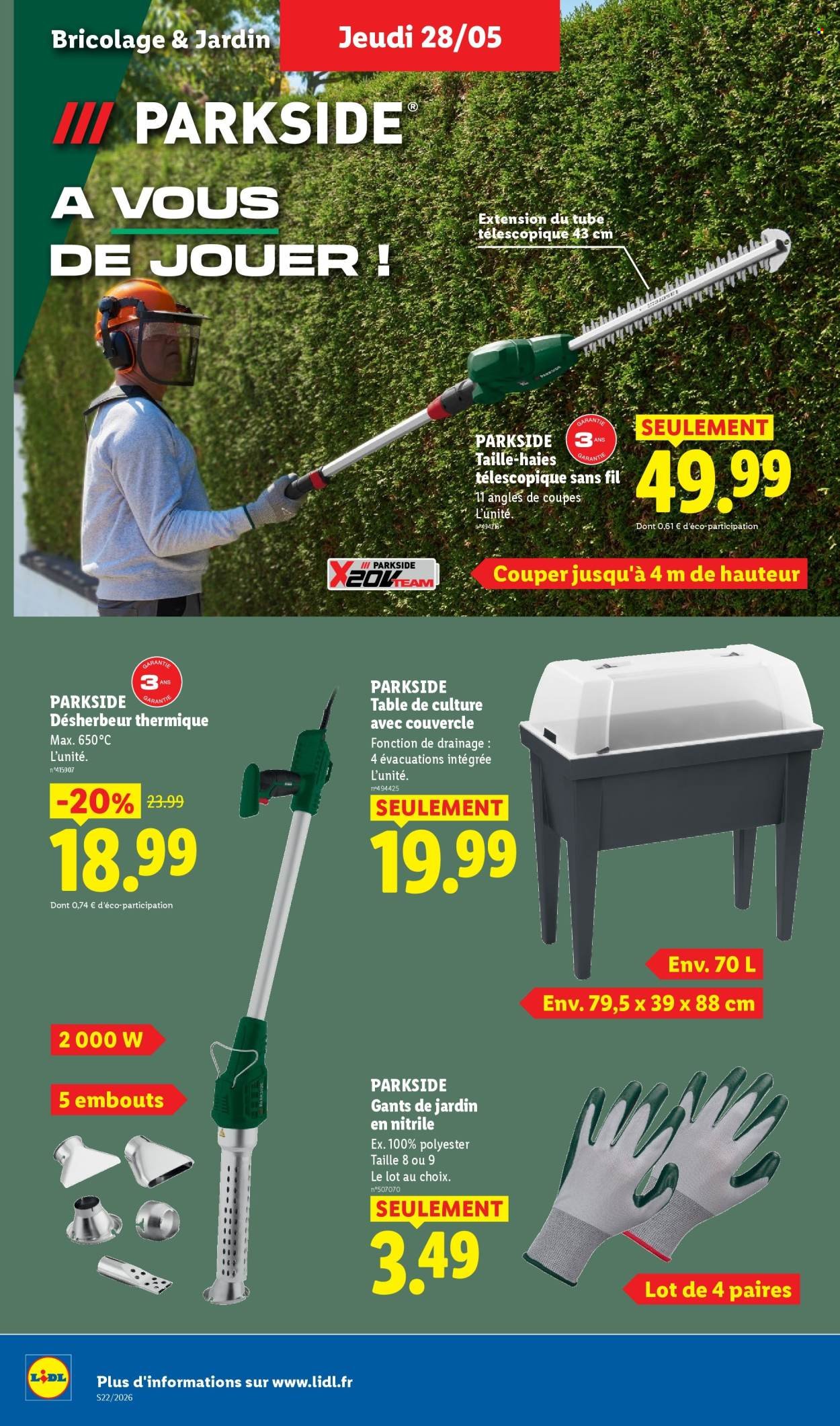 Catalogue LIDL - Les promos de la semaine (2026-05-28 - 2026-06-03)