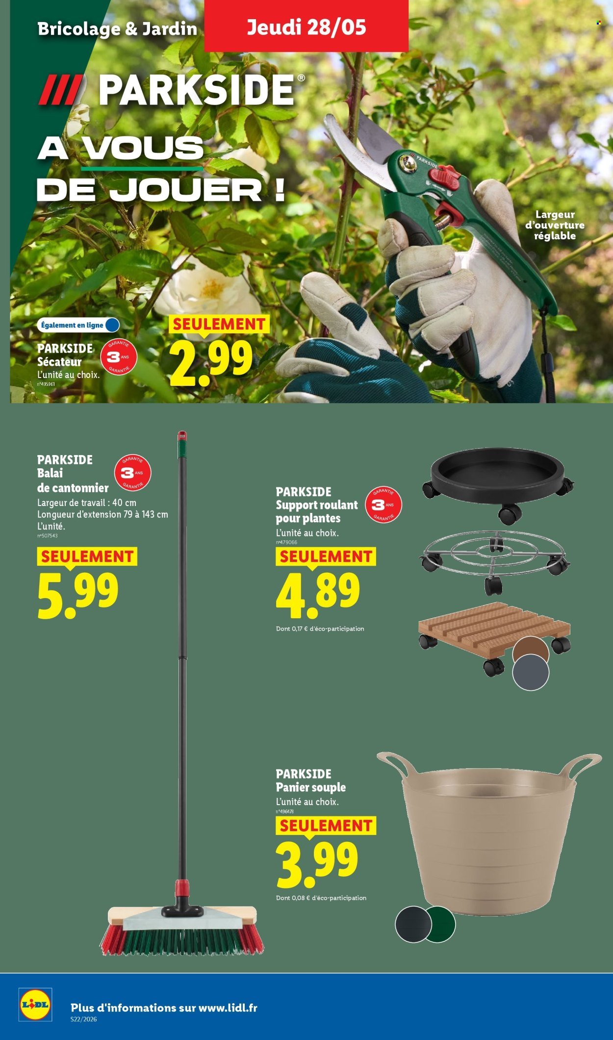 Catalogue LIDL - Les promos de la semaine (2026-05-28 - 2026-06-03)