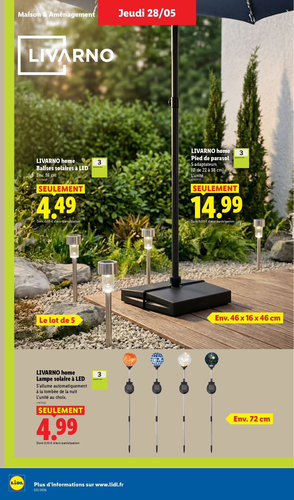 Catalogue LIDL - Les promos de la semaine (2026-05-28 - 2026-06-03)