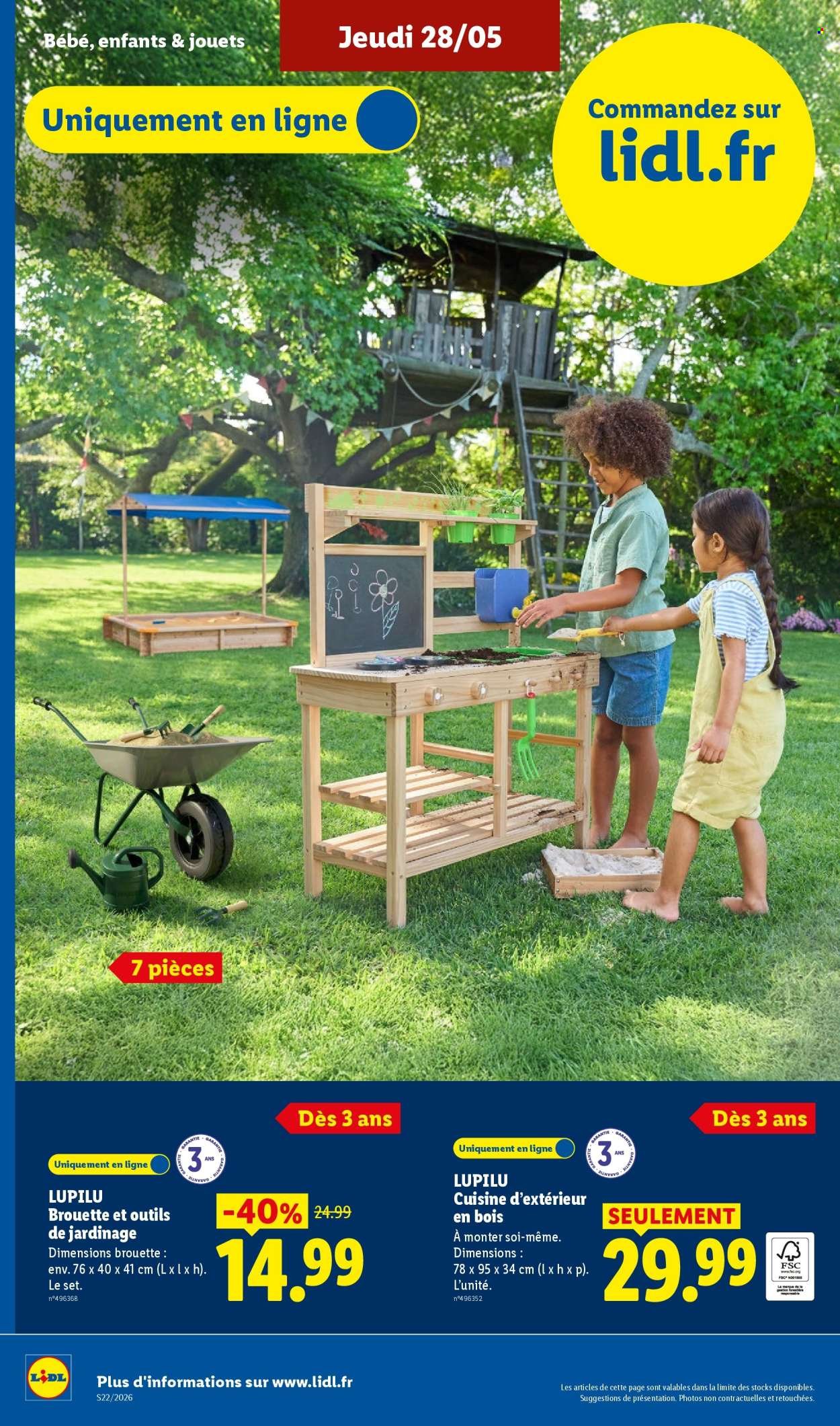 Catalogue LIDL - Les promos de la semaine (2026-05-28 - 2026-06-03)