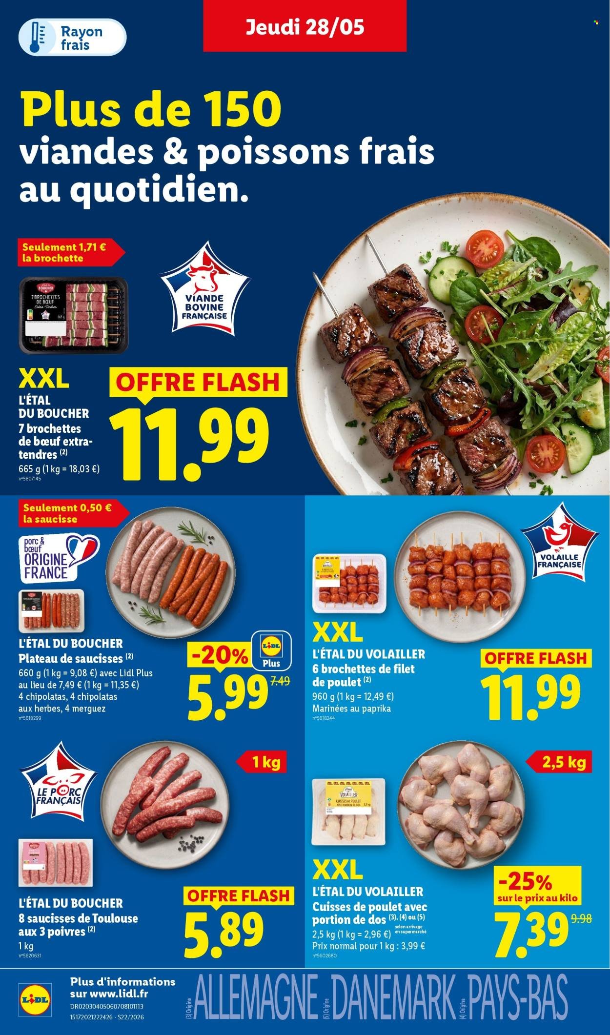 Catalogue LIDL - Les promos de la semaine (2026-05-28 - 2026-06-03)