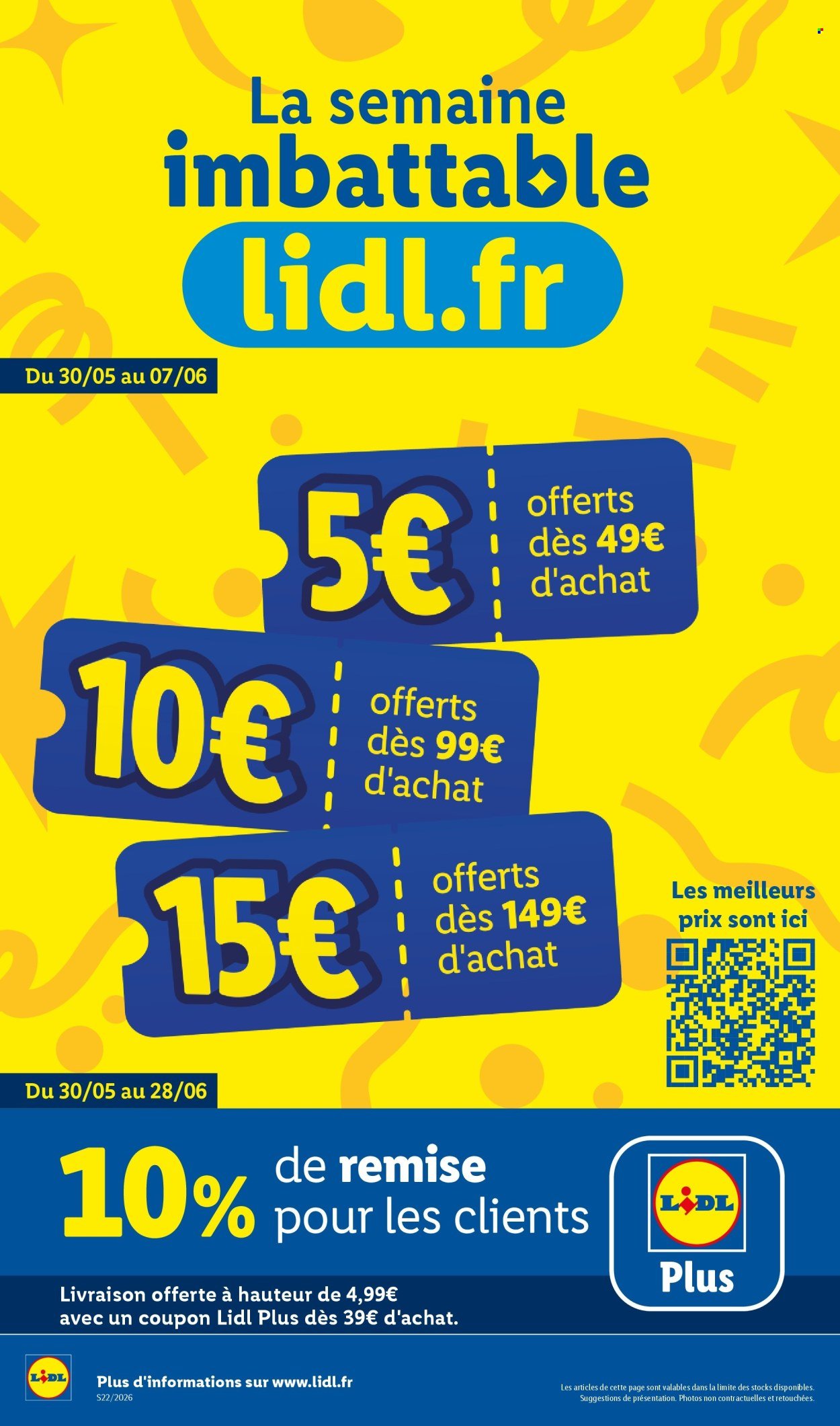 Catalogue LIDL - Les promos de la semaine (2026-05-28 - 2026-06-03)