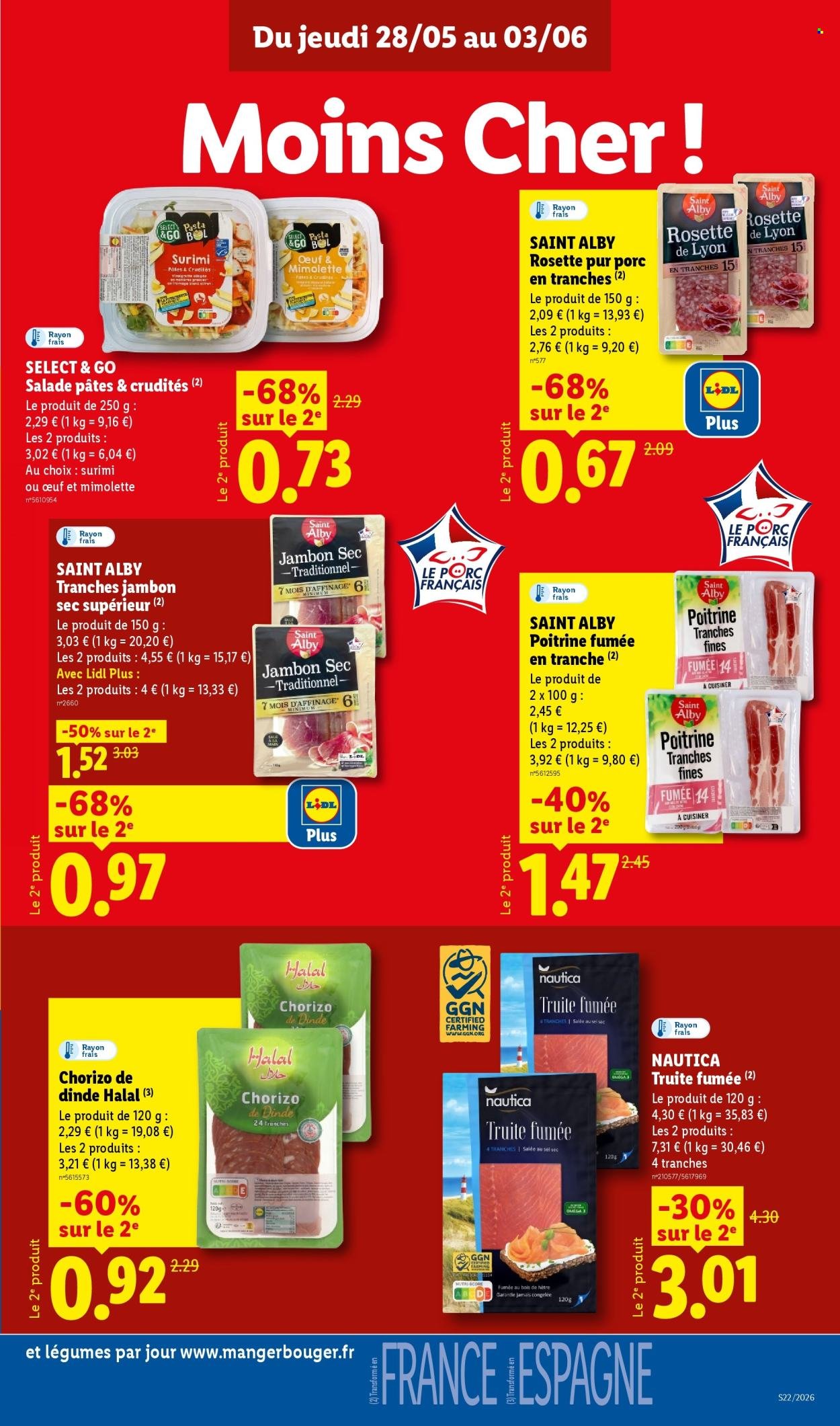 Catalogue LIDL - Les promos de la semaine (2026-05-28 - 2026-06-03)