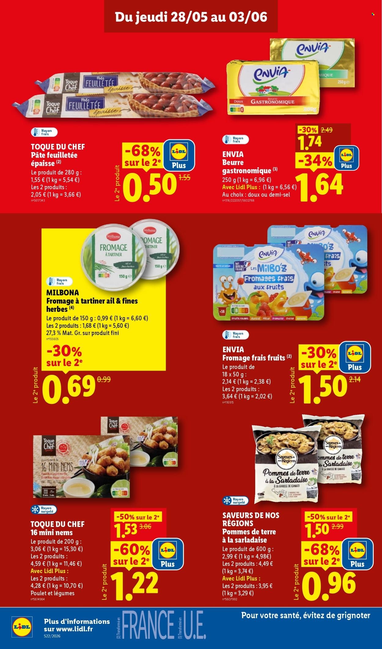 Catalogue LIDL - Les promos de la semaine (2026-05-28 - 2026-06-03)