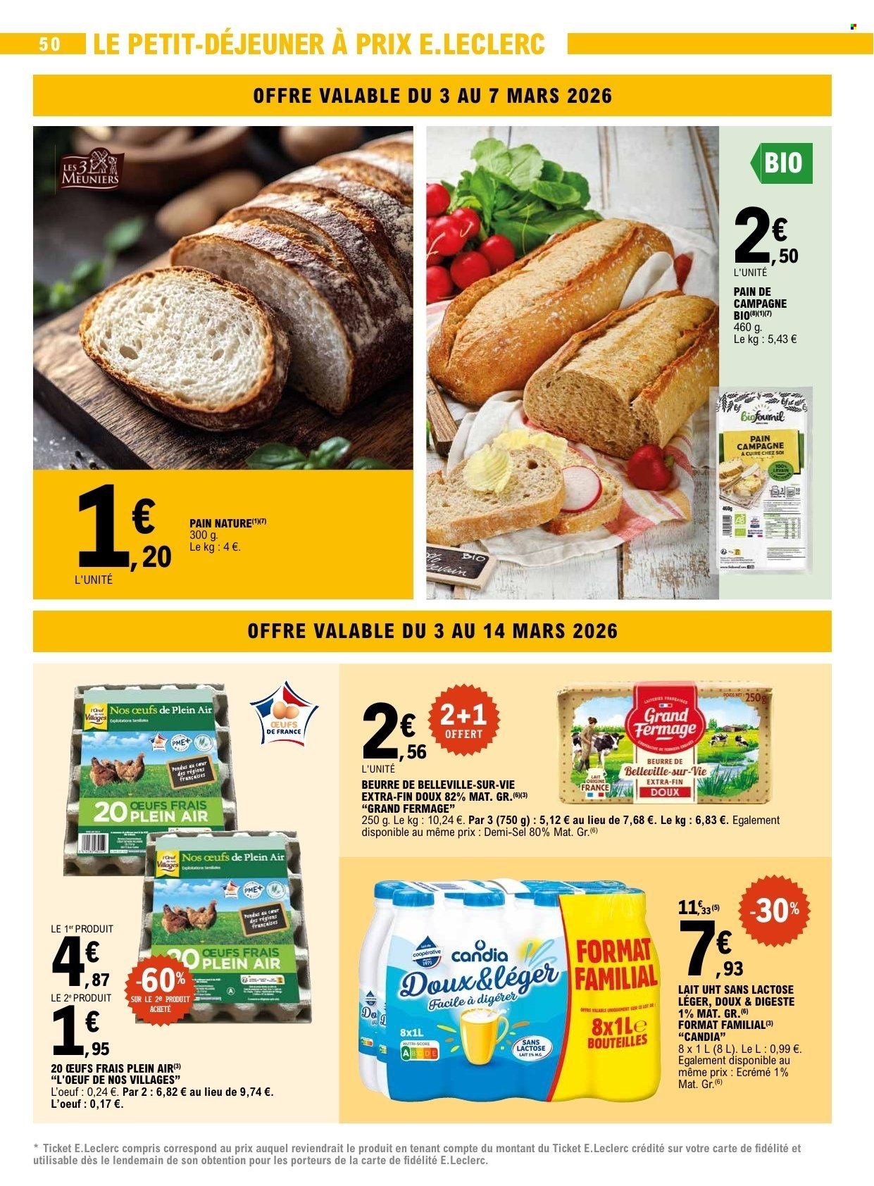 Catalogue E.LECLERC - DEPENSER MOINS (2026-03-03 - 2026-03-14)