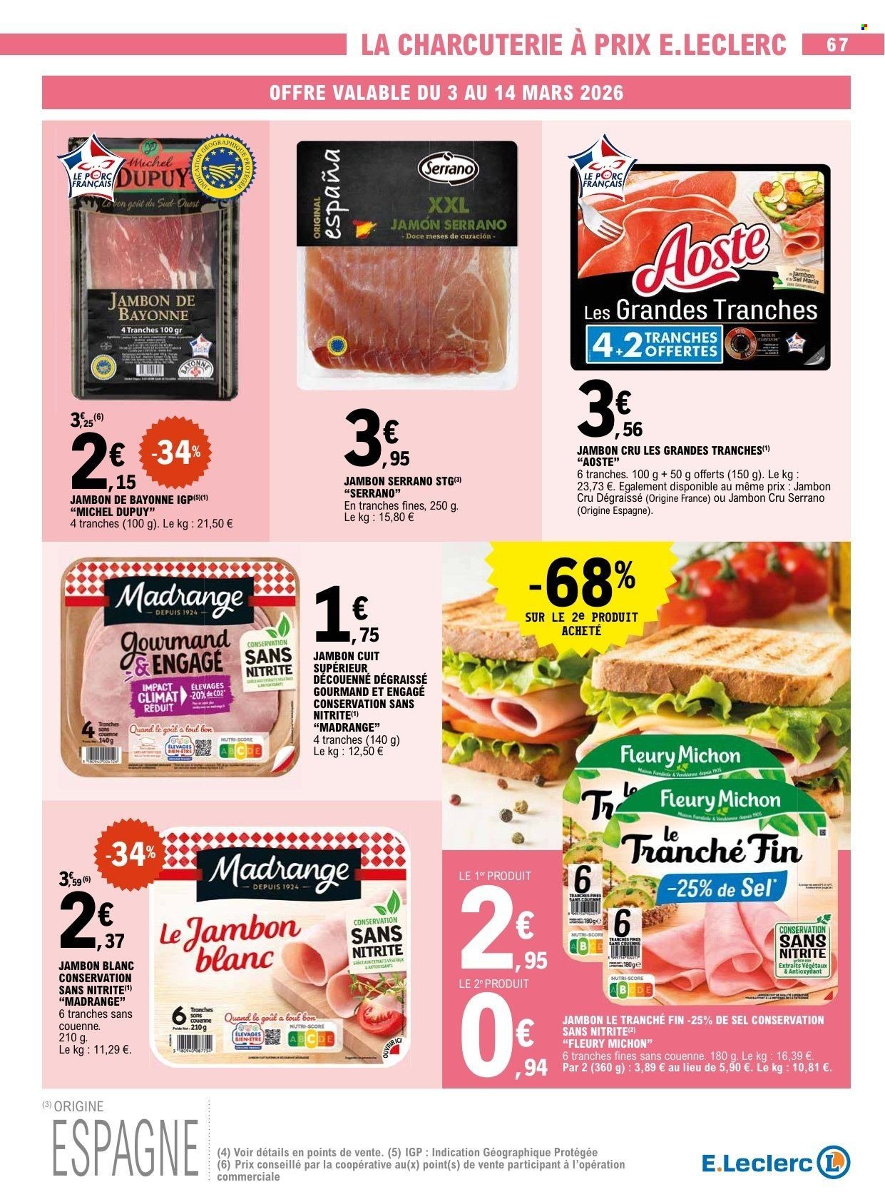 Catalogue E.LECLERC - DEPENSER MOINS (2026-03-03 - 2026-03-14)
