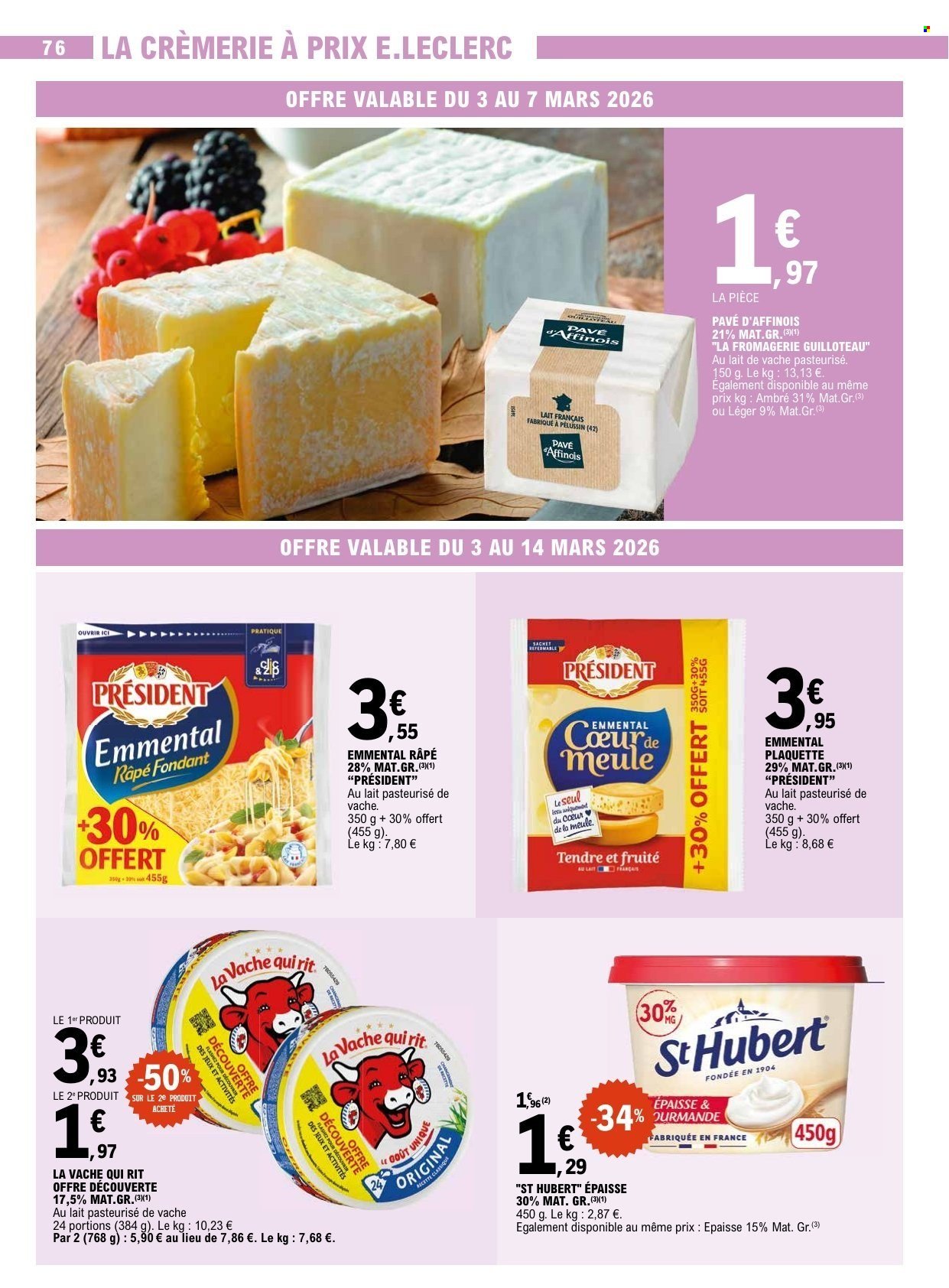 Catalogue E.LECLERC - DEPENSER MOINS (2026-03-03 - 2026-03-14)
