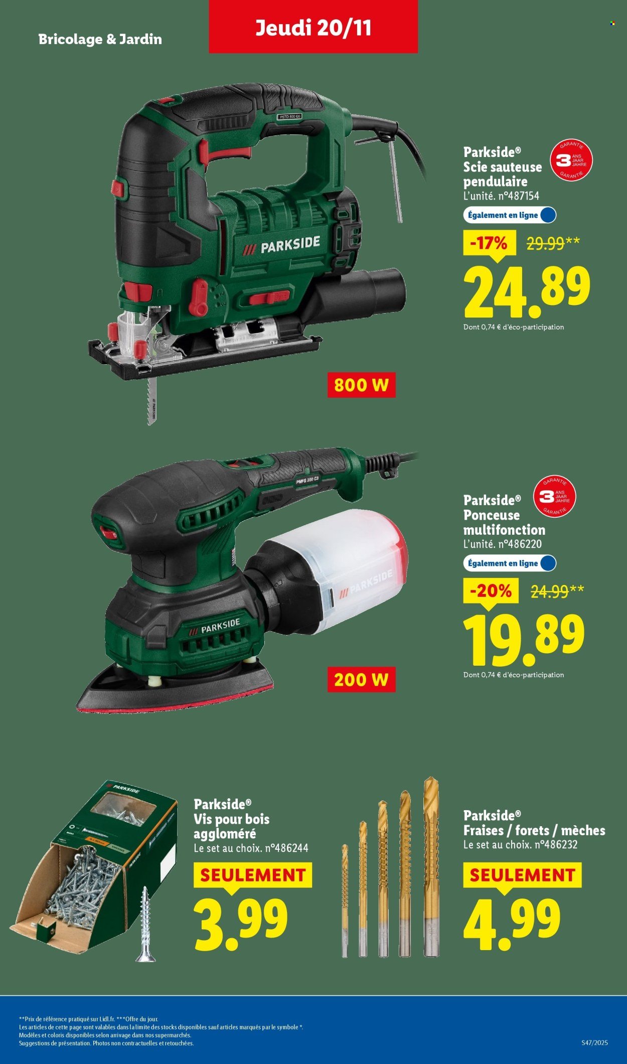 Catalogue LIDL - Les bonnes affaires de la semaine