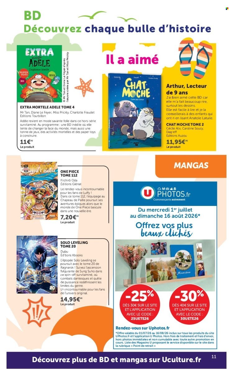 Catalogue SUPER U - Destination Culture, faites de votre été un moment d'évasion