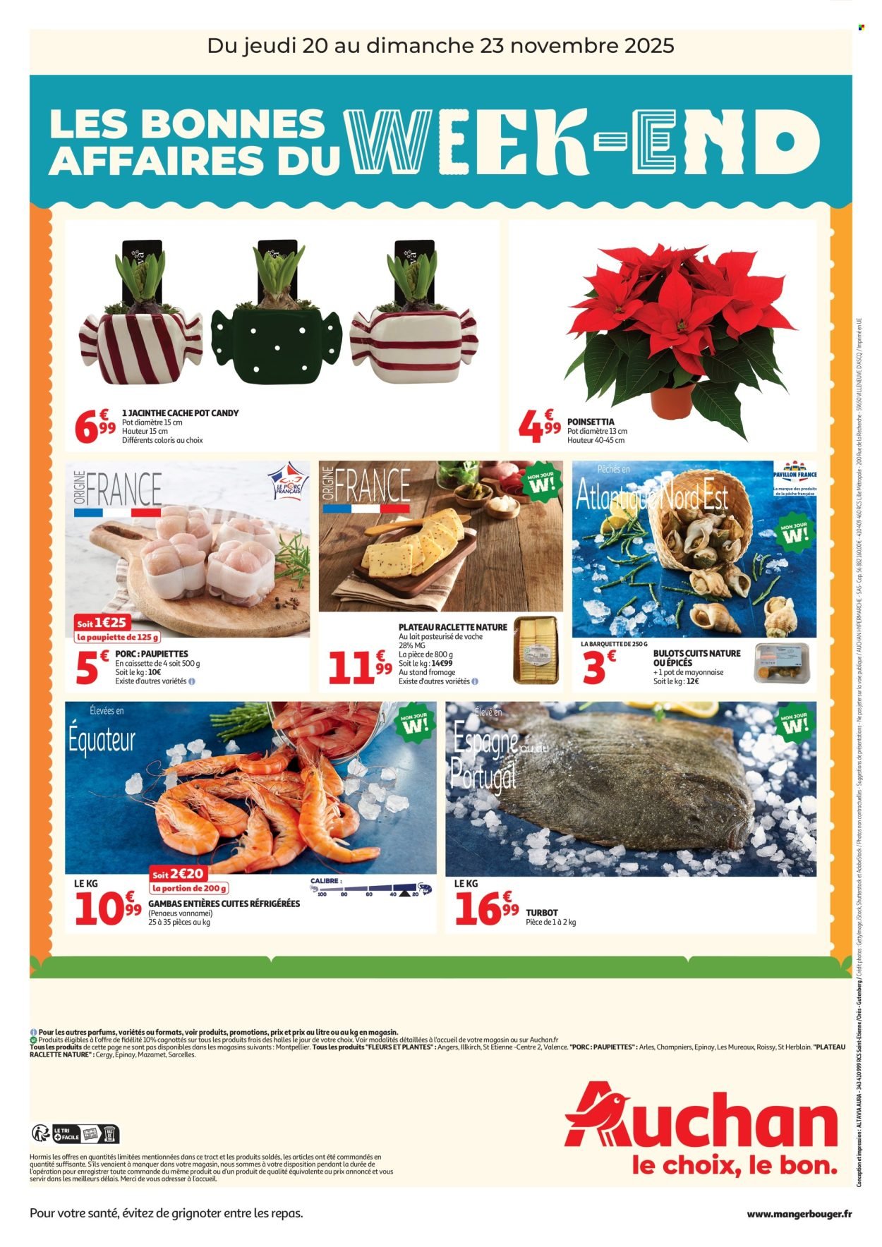 Catalogue AUCHAN - Les bons plans du week-end dans votre hyper !