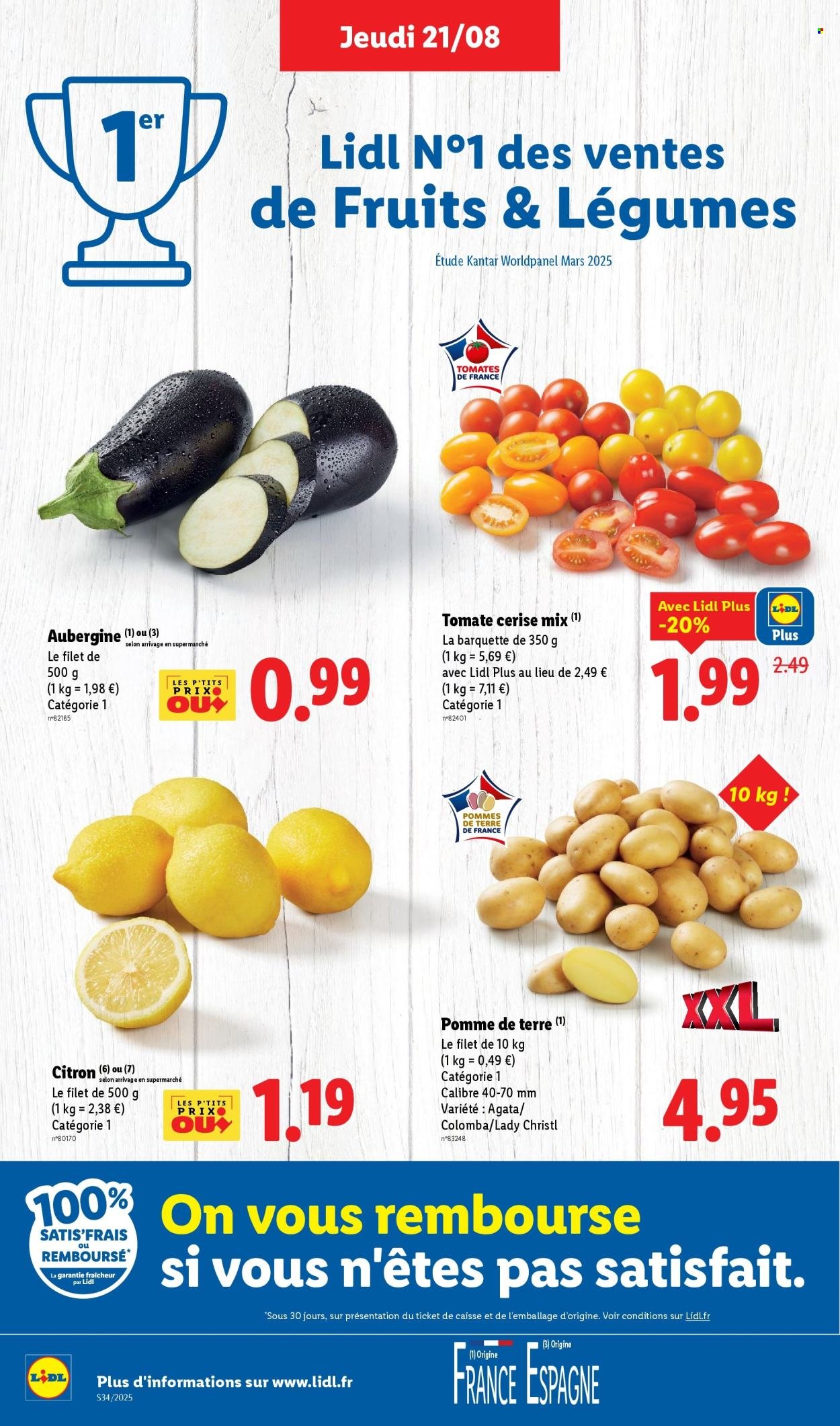 Catalogue LIDL - Les promos de la semaine (2025-08-21 - 2025-08-27)