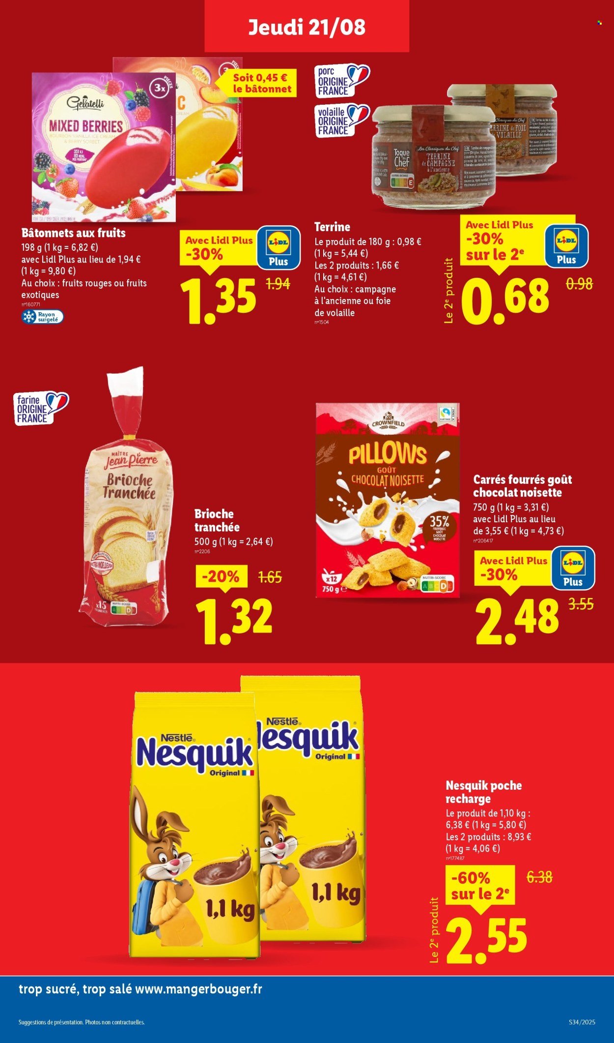 Catalogue LIDL - Les promos de la semaine (2025-08-21 - 2025-08-27)