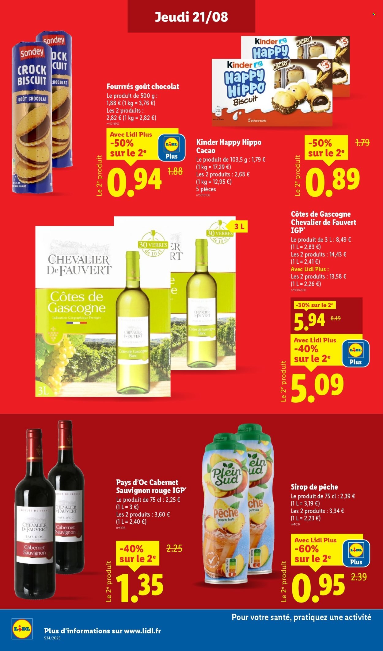 Catalogue LIDL - Les promos de la semaine (2025-08-21 - 2025-08-27)