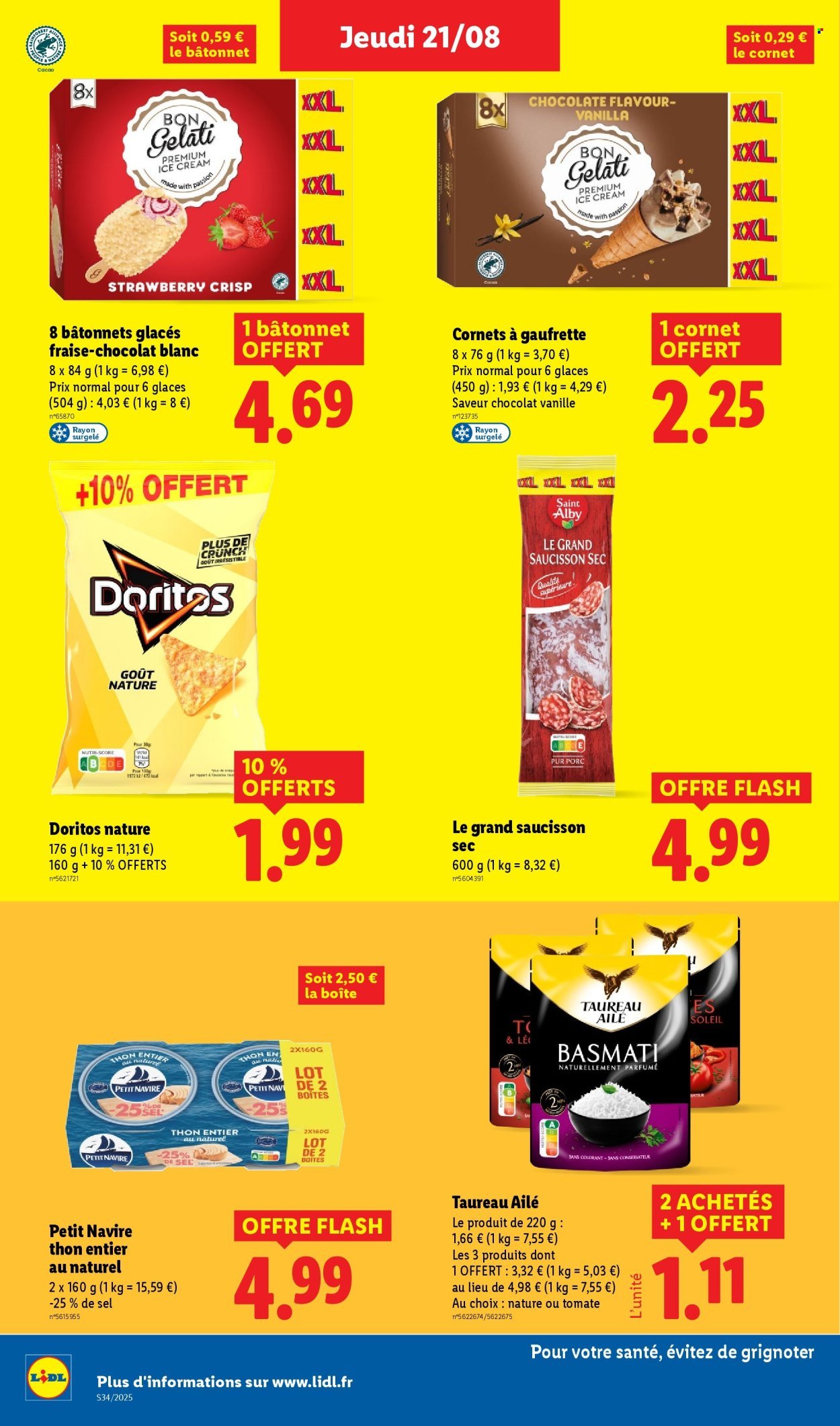 Catalogue LIDL - Les promos de la semaine (2025-08-21 - 2025-08-27)