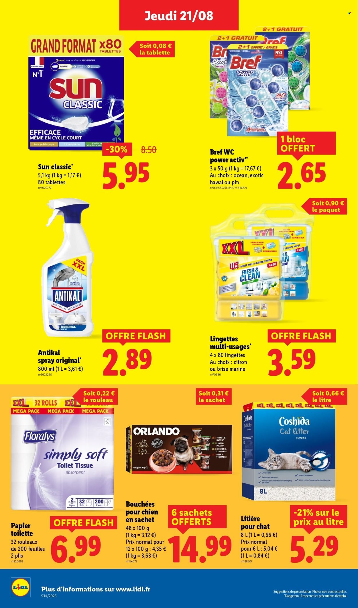 Catalogue LIDL - Les promos de la semaine (2025-08-21 - 2025-08-27)