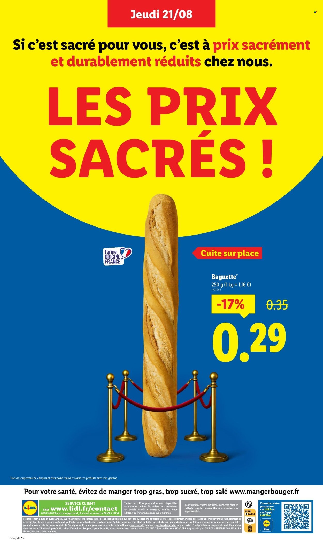 Catalogue LIDL - Les promos de la semaine (2025-08-21 - 2025-08-27)