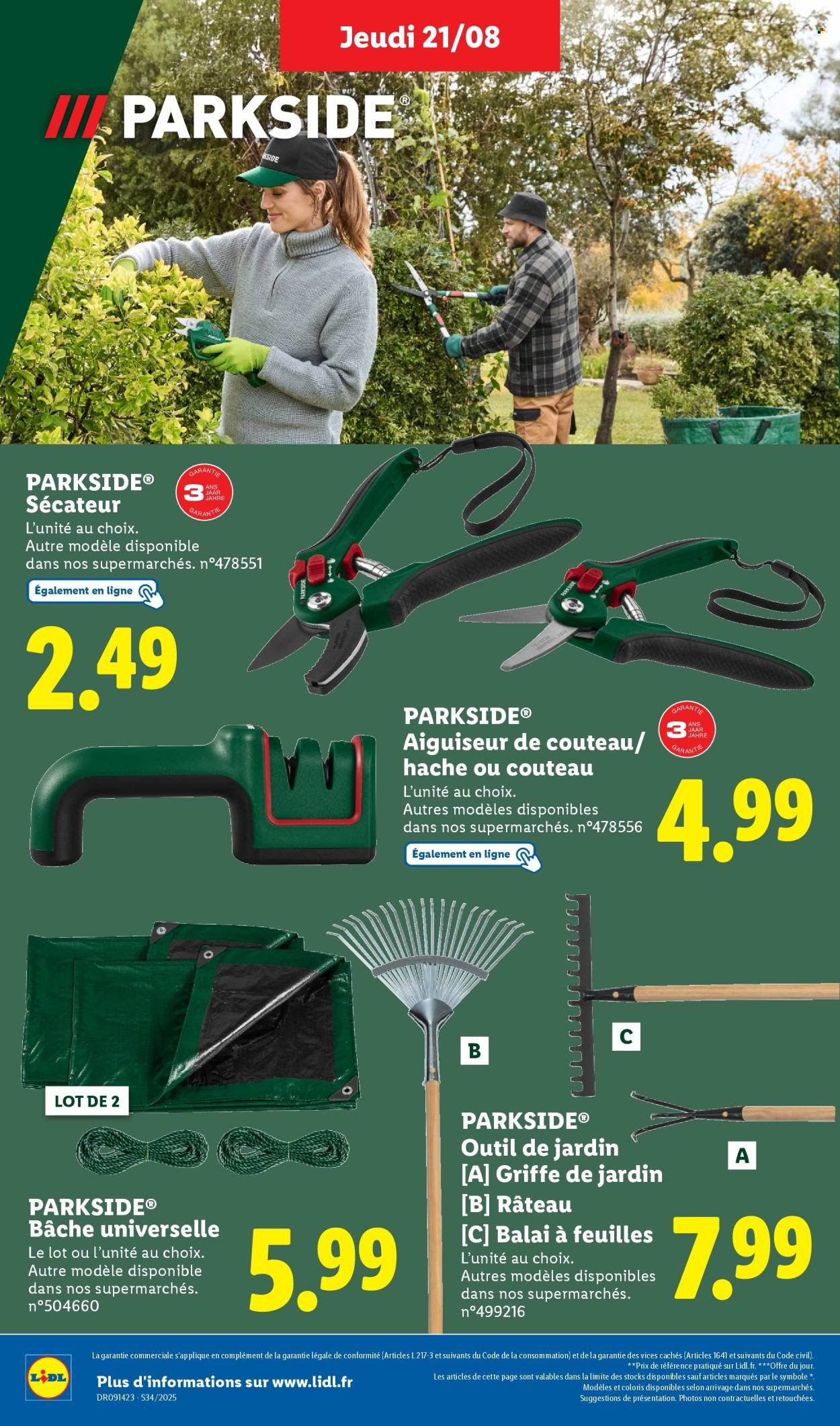 Catalogue LIDL - Les promos de la semaine (2025-08-21 - 2025-08-27)