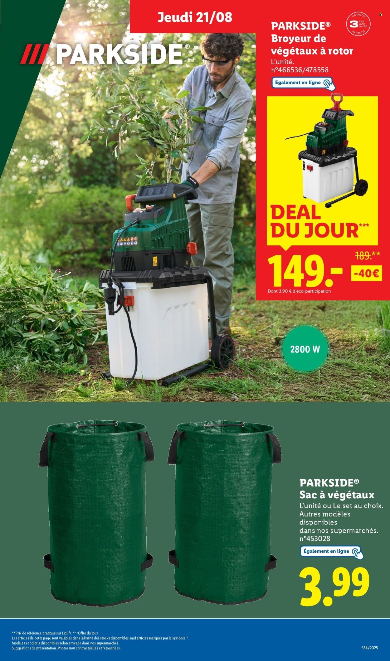 Catalogue LIDL - Les promos de la semaine (2025-08-21 - 2025-08-27)