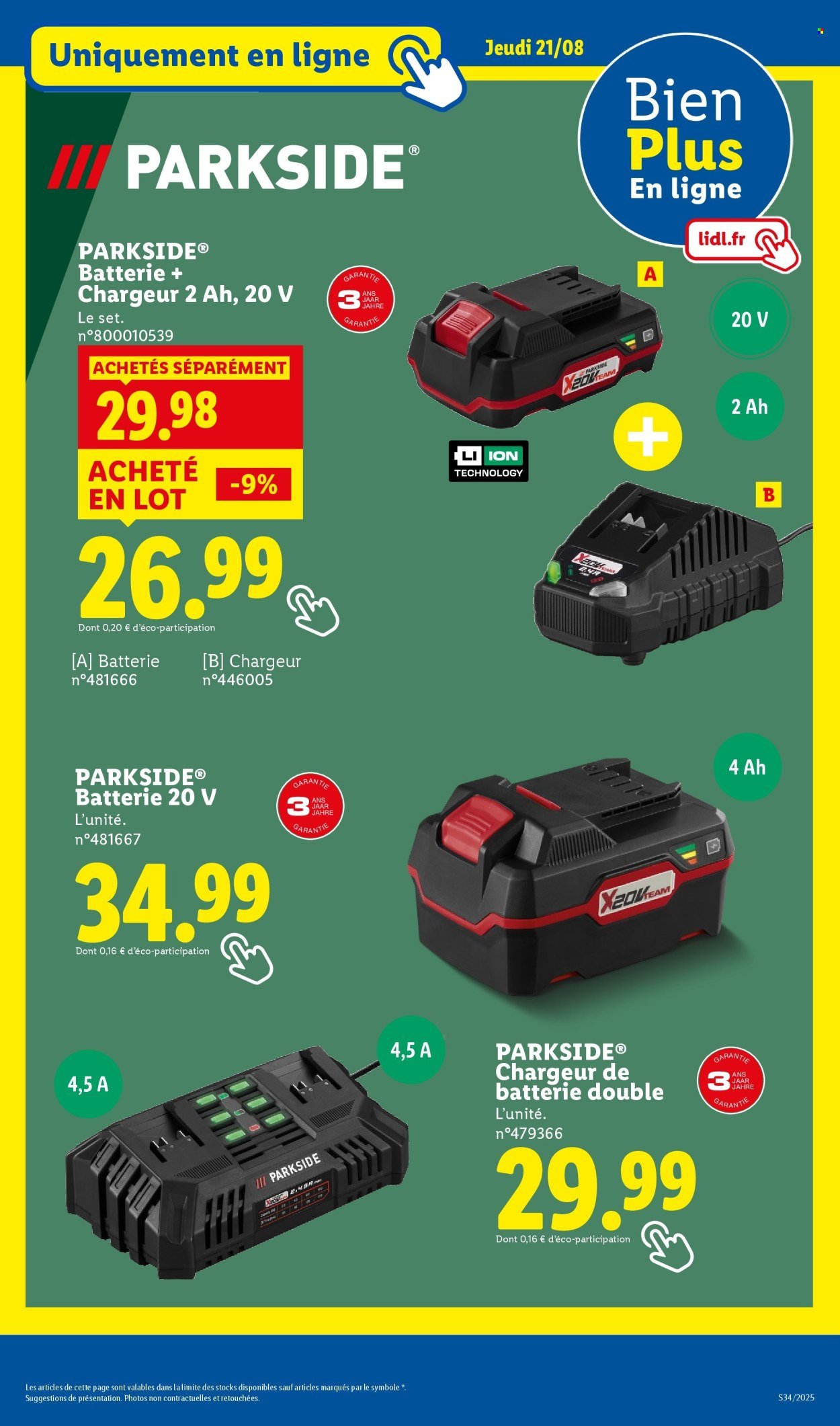 Catalogue LIDL - Les promos de la semaine (2025-08-21 - 2025-08-27)