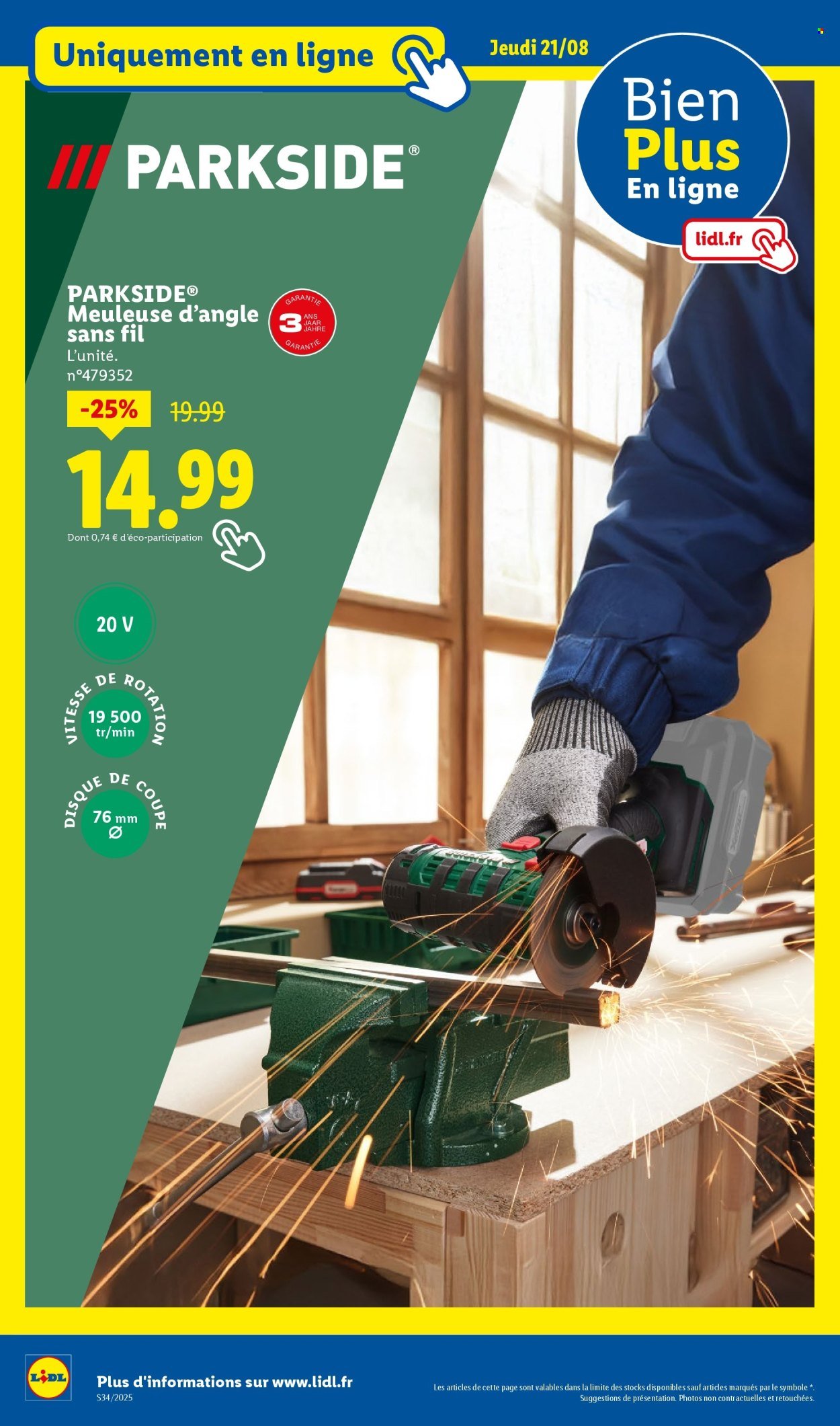 Catalogue LIDL - Les promos de la semaine (2025-08-21 - 2025-08-27)