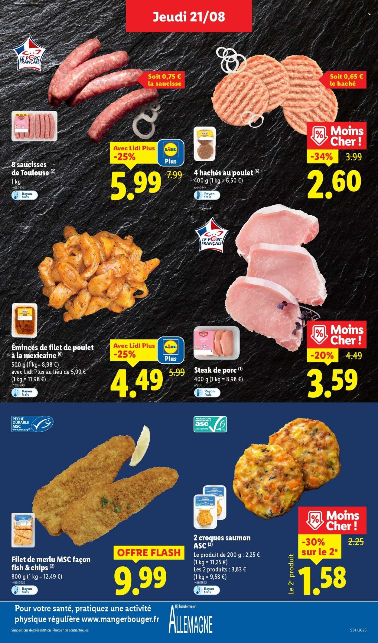 Catalogue LIDL - Les promos de la semaine (2025-08-21 - 2025-08-27)