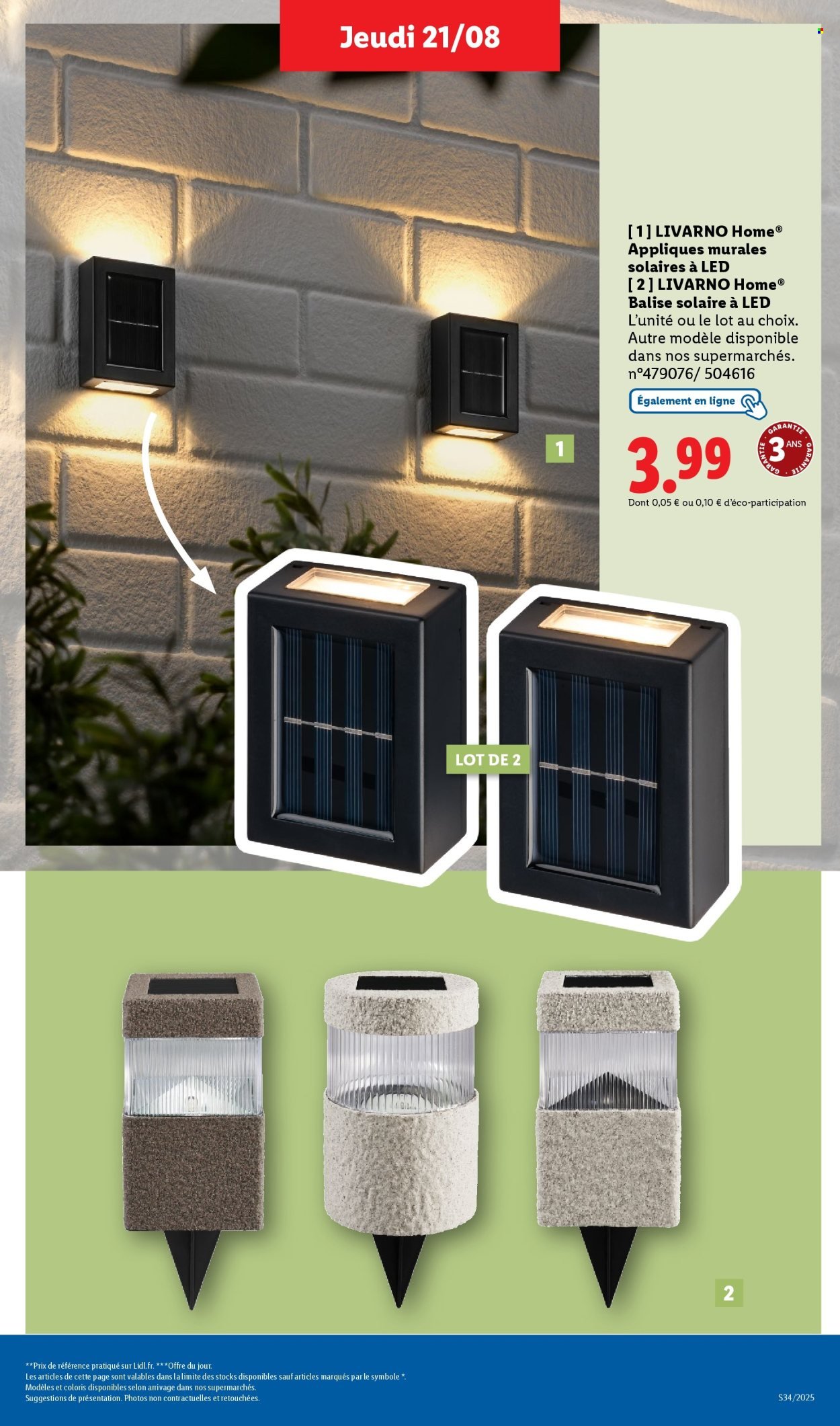 Catalogue LIDL - Les promos de la semaine (2025-08-21 - 2025-08-27)