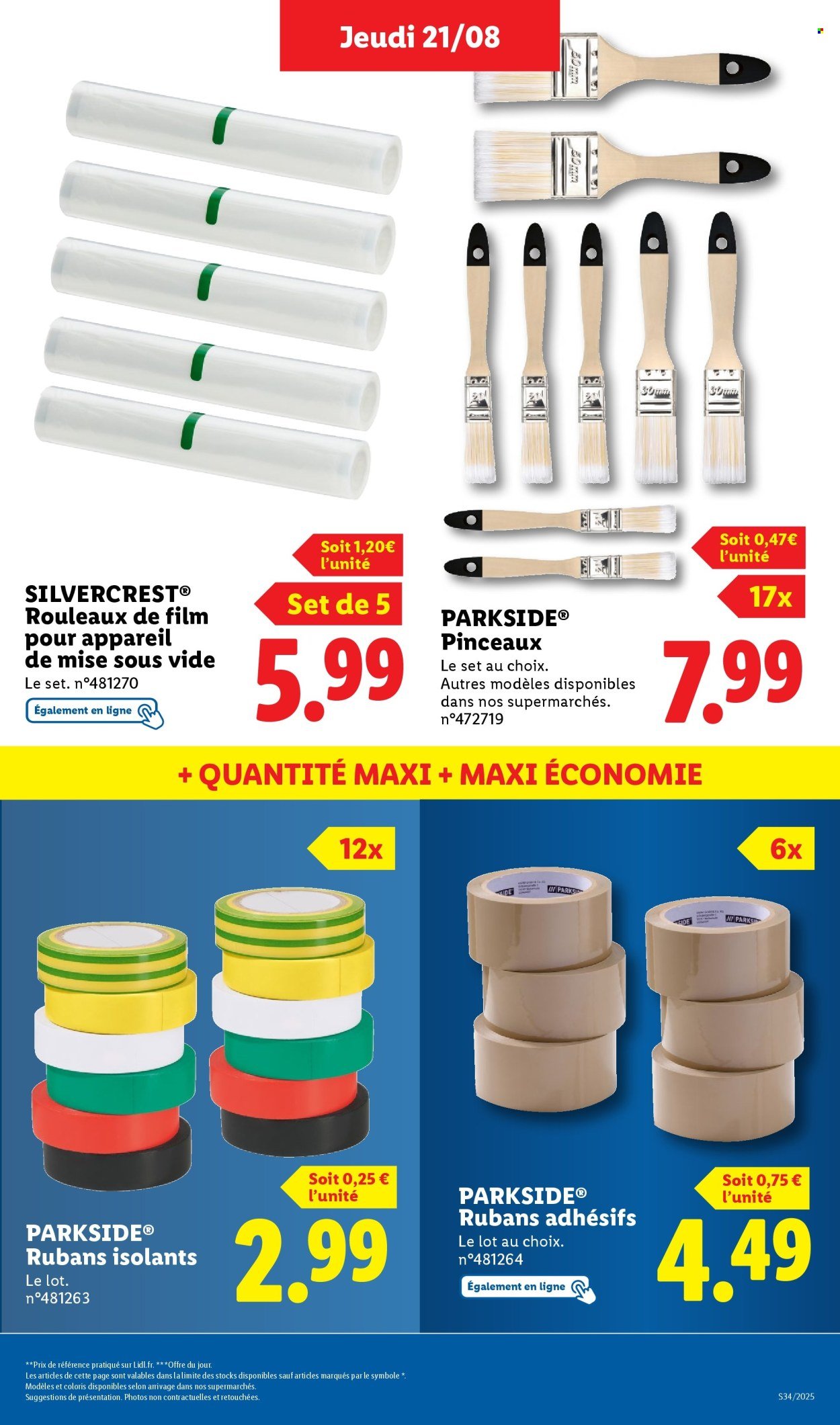Catalogue LIDL - Les promos de la semaine (2025-08-21 - 2025-08-27)
