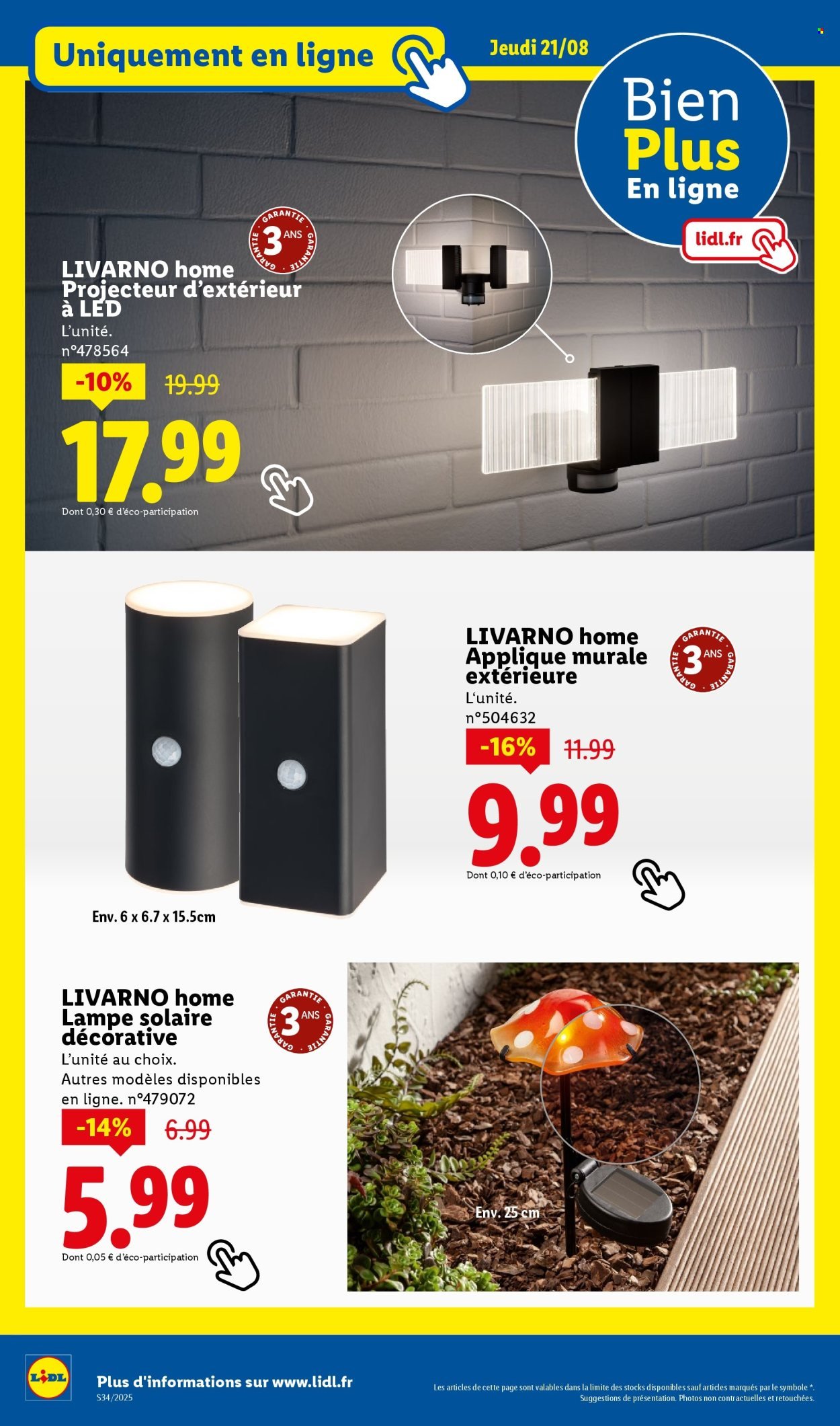 Catalogue LIDL - Les promos de la semaine (2025-08-21 - 2025-08-27)