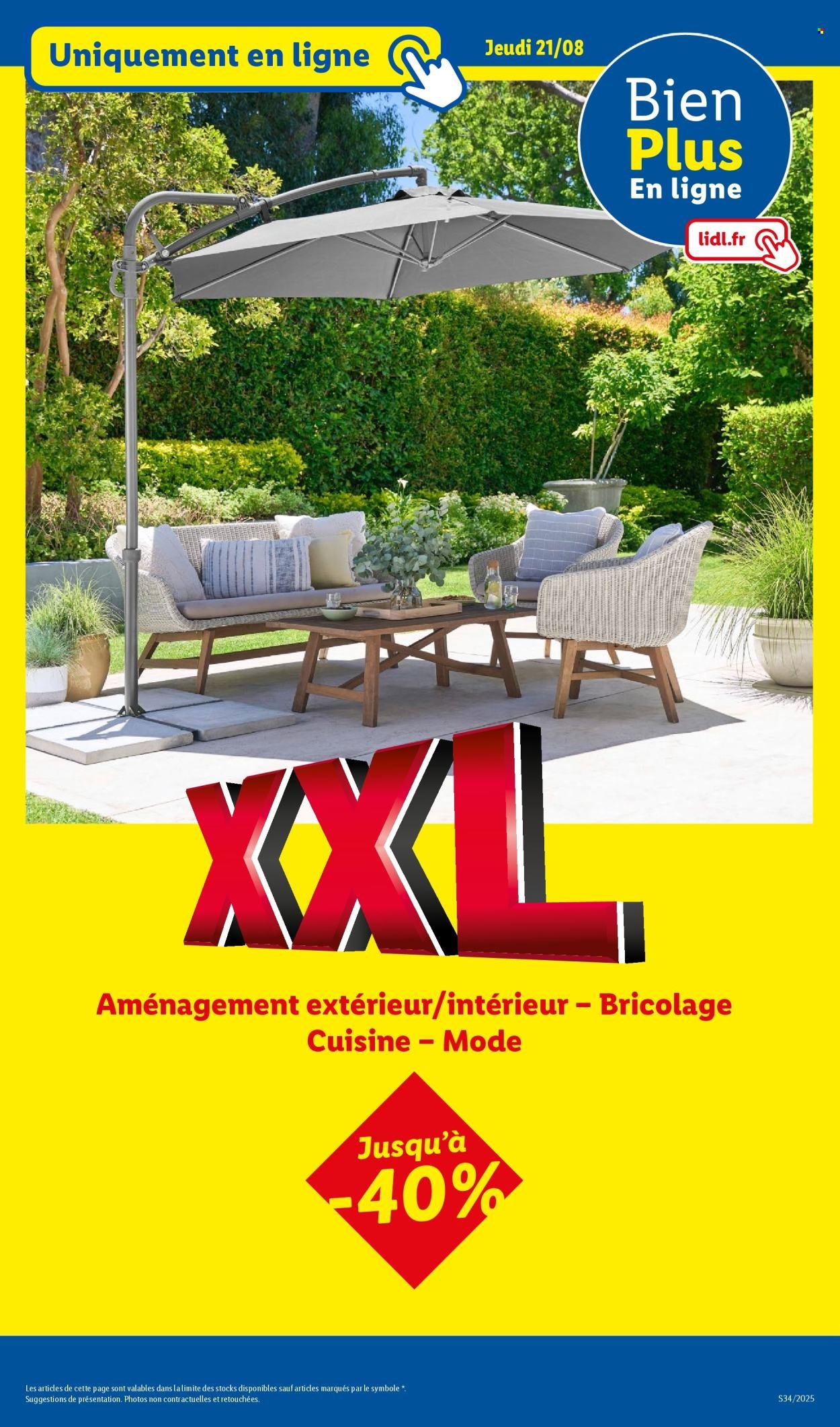 Catalogue LIDL - Les promos de la semaine (2025-08-21 - 2025-08-27)