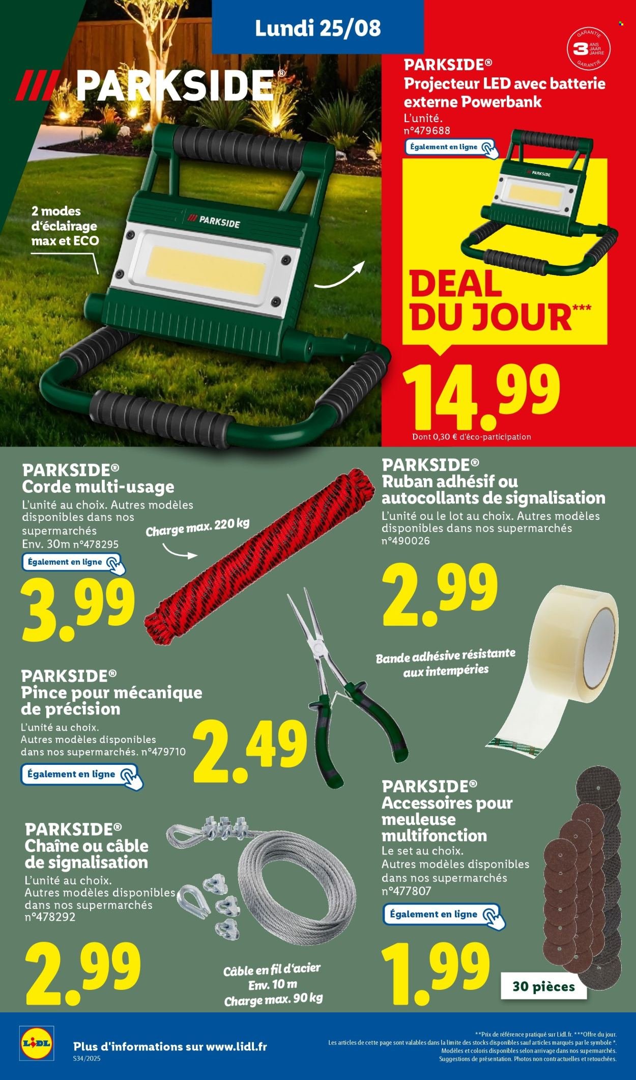 Catalogue LIDL - Les promos de la semaine (2025-08-21 - 2025-08-27)