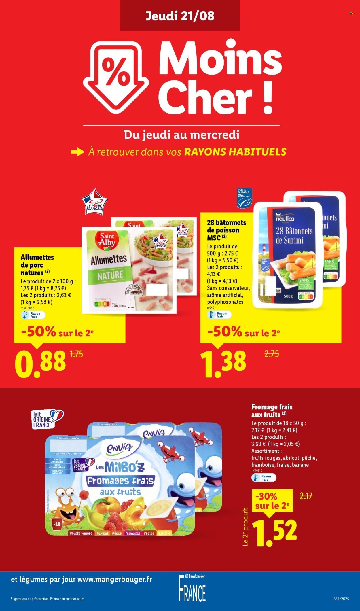 Catalogue LIDL - Les promos de la semaine (2025-08-21 - 2025-08-27)
