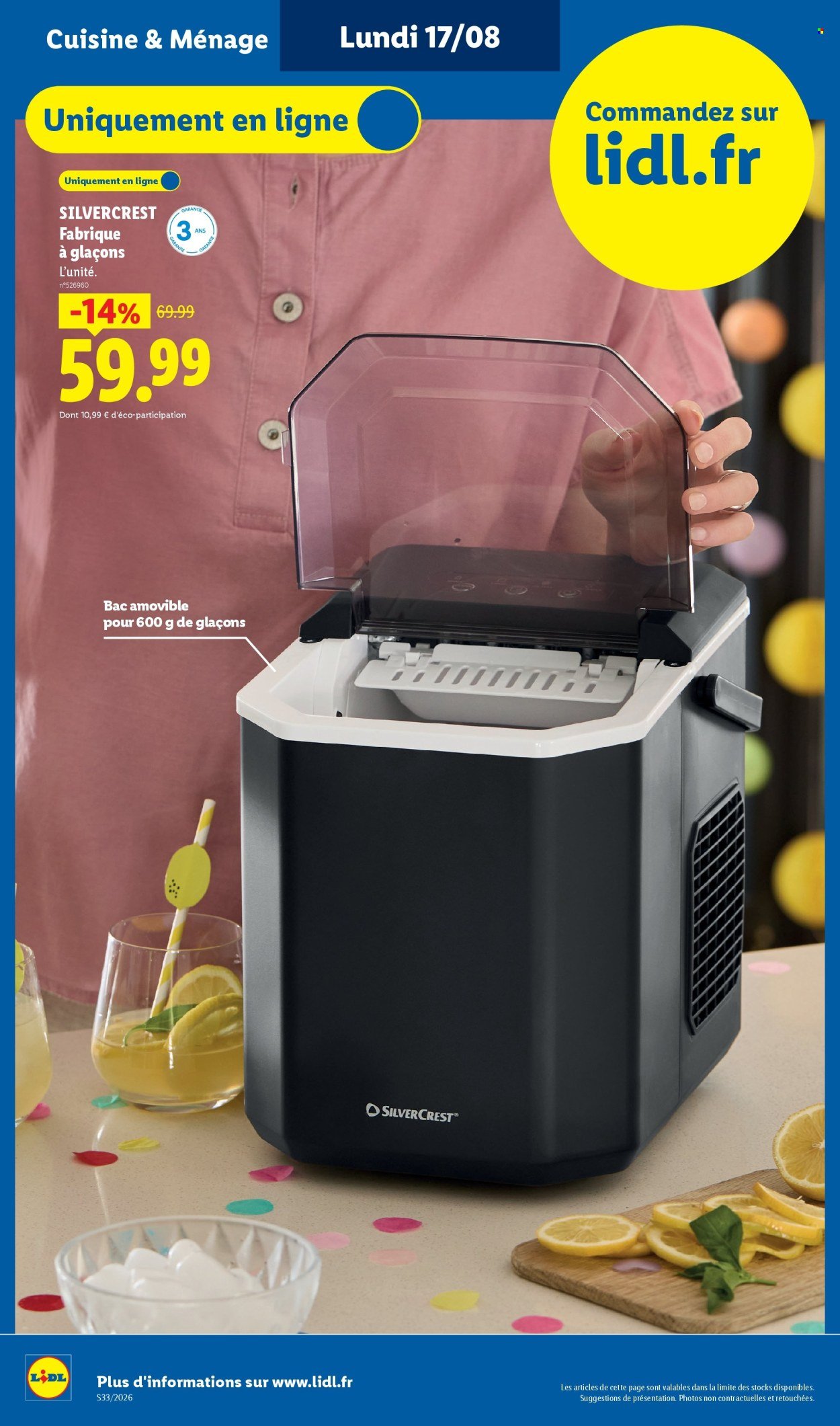 Catalogue LIDL - Les Exclus Web de la semaine