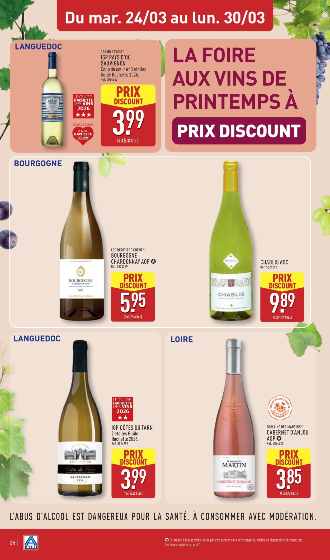 Catalogue ALDI - Foire vins (2026-03-24 - 2026-03-30)