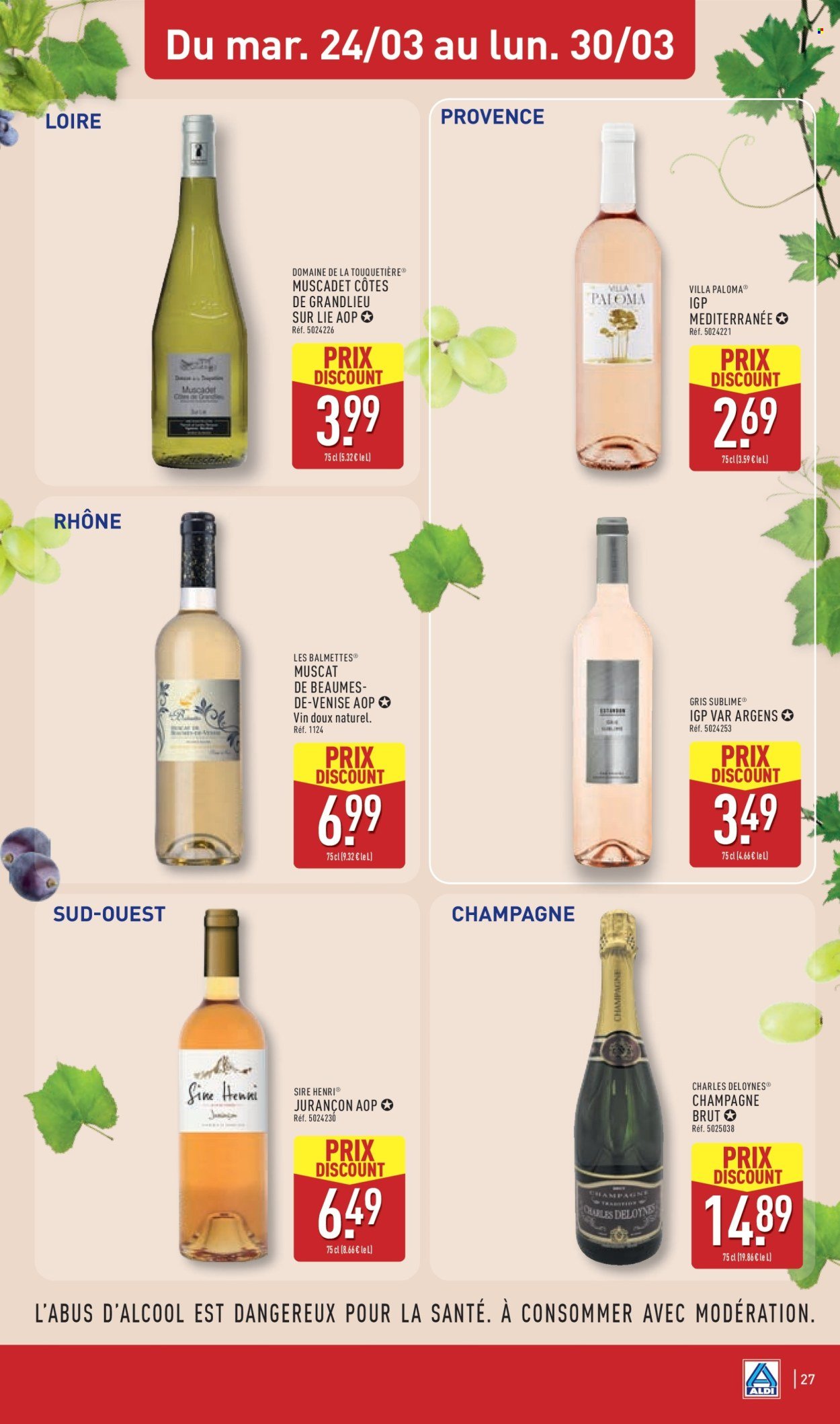 Catalogue ALDI - Foire vins (2026-03-24 - 2026-03-30)