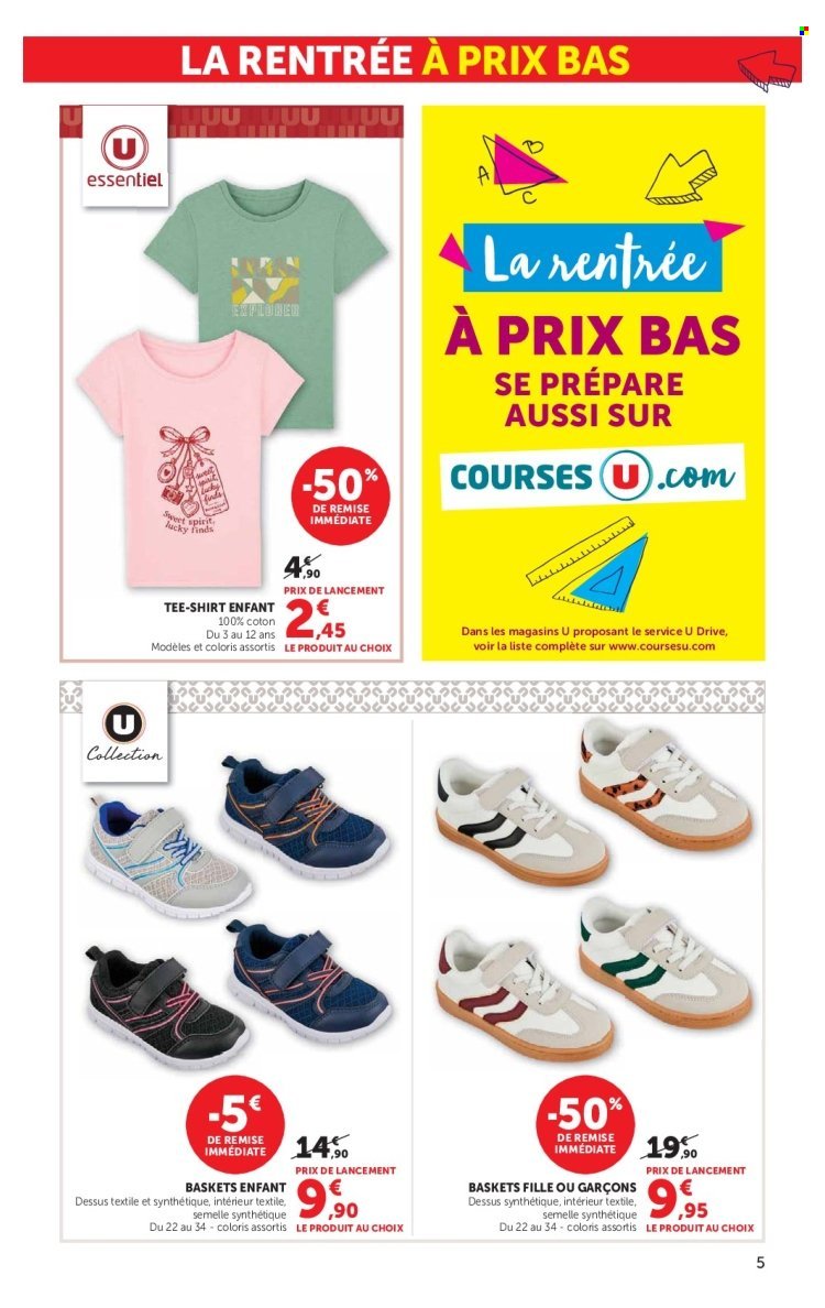 Catalogue SUPER U - La rentrée à prix bas special mode
