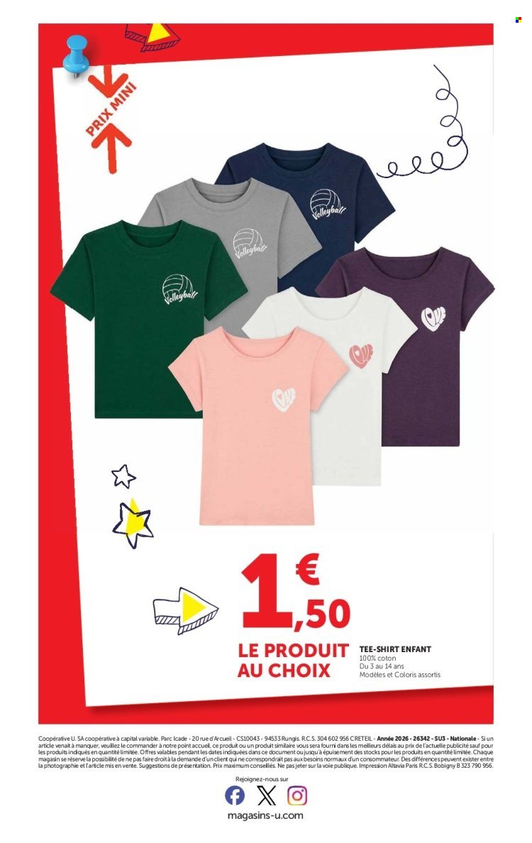 Catalogue SUPER U - La rentrée à prix bas special mode