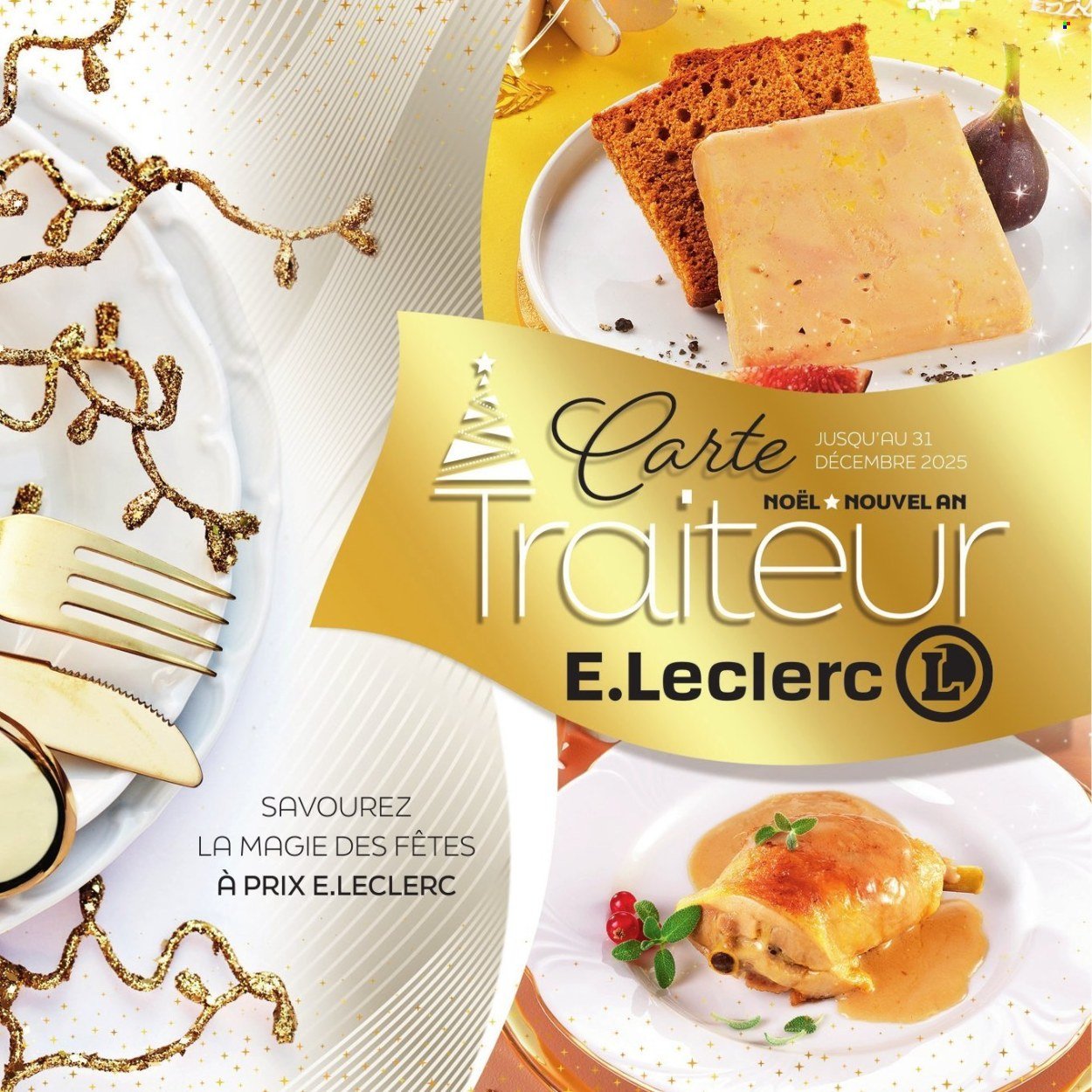 Catalogue E.LECLERC - CARTE FESTIVE MAGASIN (2025-12-01 - 2025-12-31)