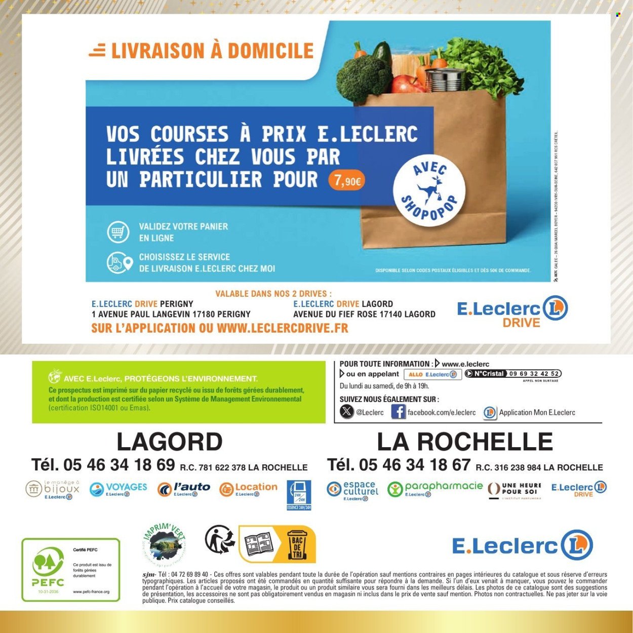 Catalogue E.LECLERC - CARTE FESTIVE MAGASIN (2025-12-01 - 2025-12-31)