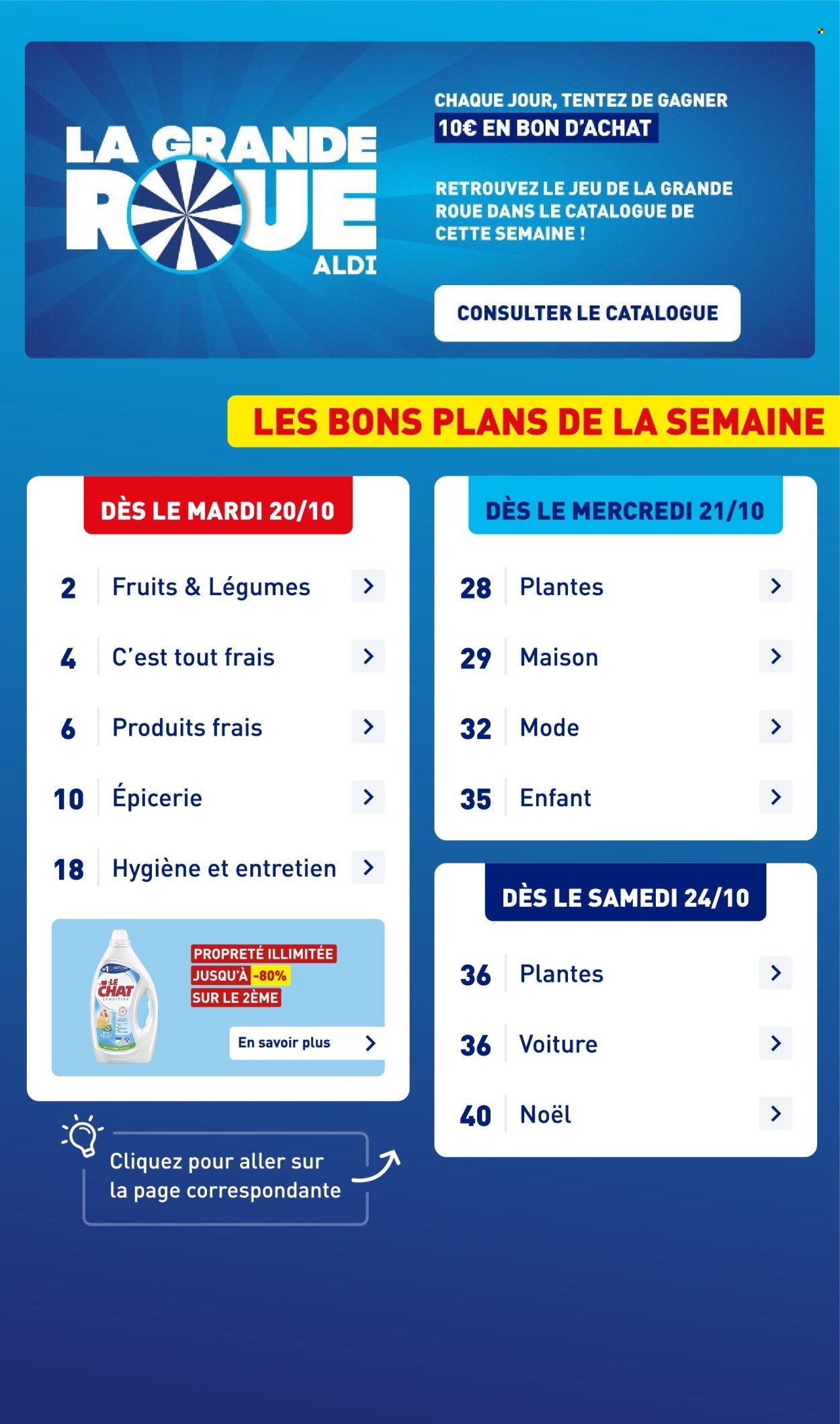 Catalogue ALDI - Propreté illimitée  josqu'à -80% sur le 2ème