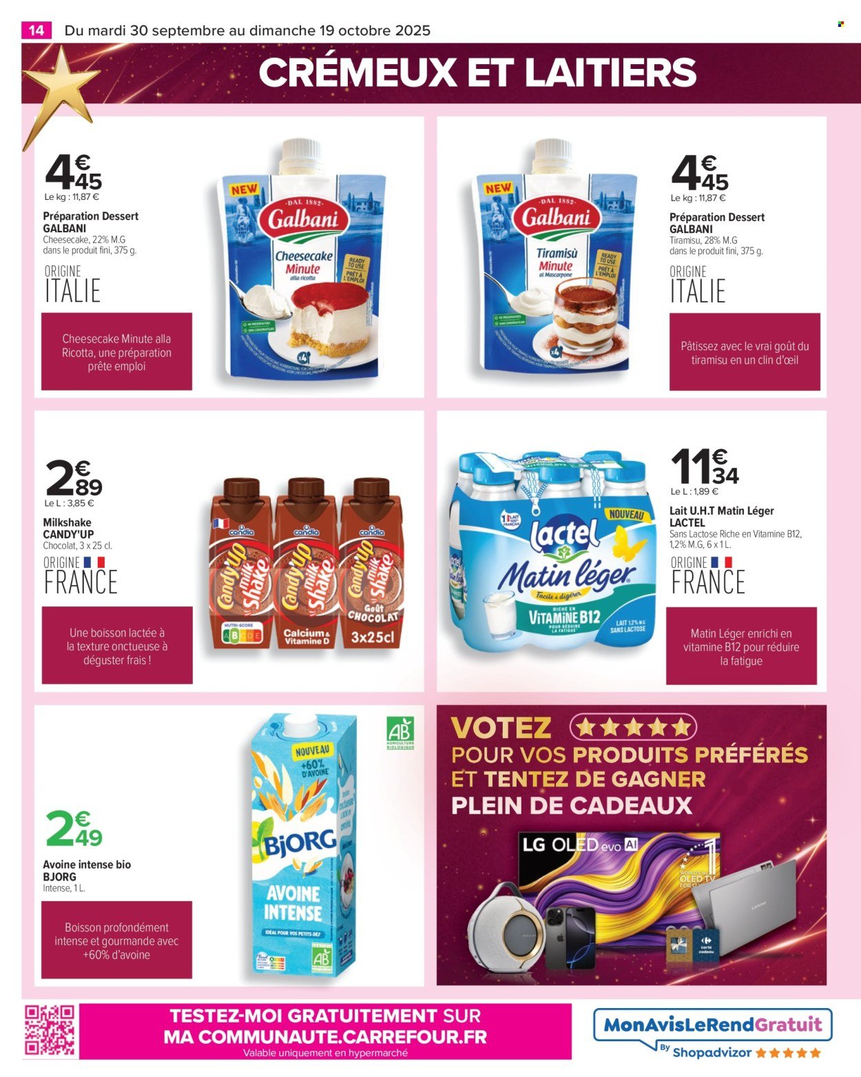 Catalogue CARREFOUR - LE GRAND PRIX DE L'INNOVATION 2025 (2025-09-30 - 2025-10-19)