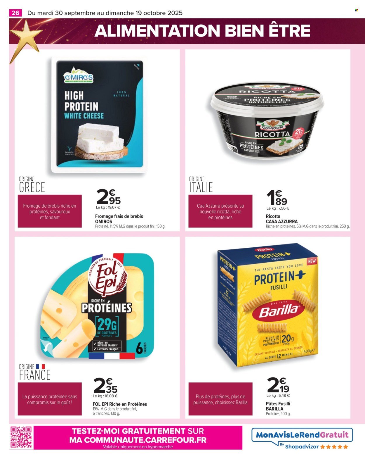 Catalogue CARREFOUR - LE GRAND PRIX DE L'INNOVATION 2025 (2025-09-30 - 2025-10-19)