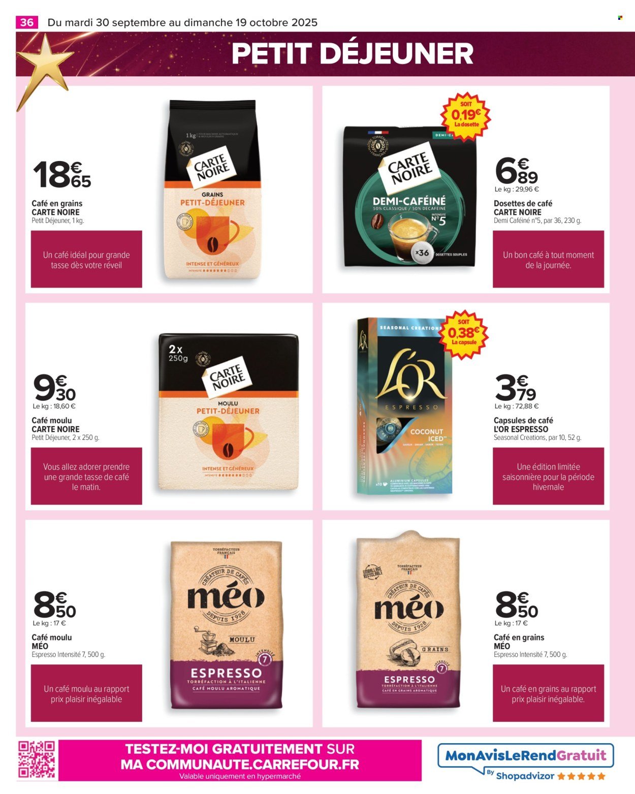 Catalogue CARREFOUR - LE GRAND PRIX DE L'INNOVATION 2025 (2025-09-30 - 2025-10-19)